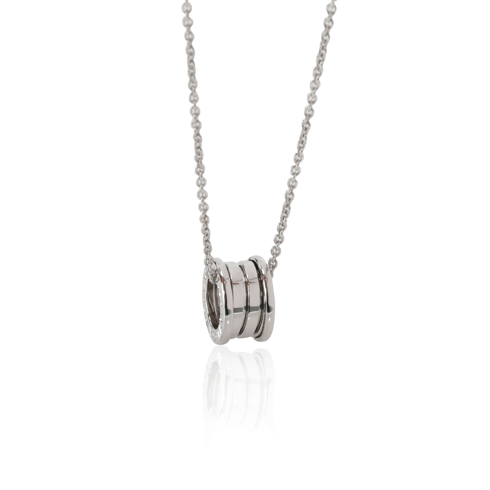 BVLGARI B.Zero1 Fashion Necklace in 18k White Gold
