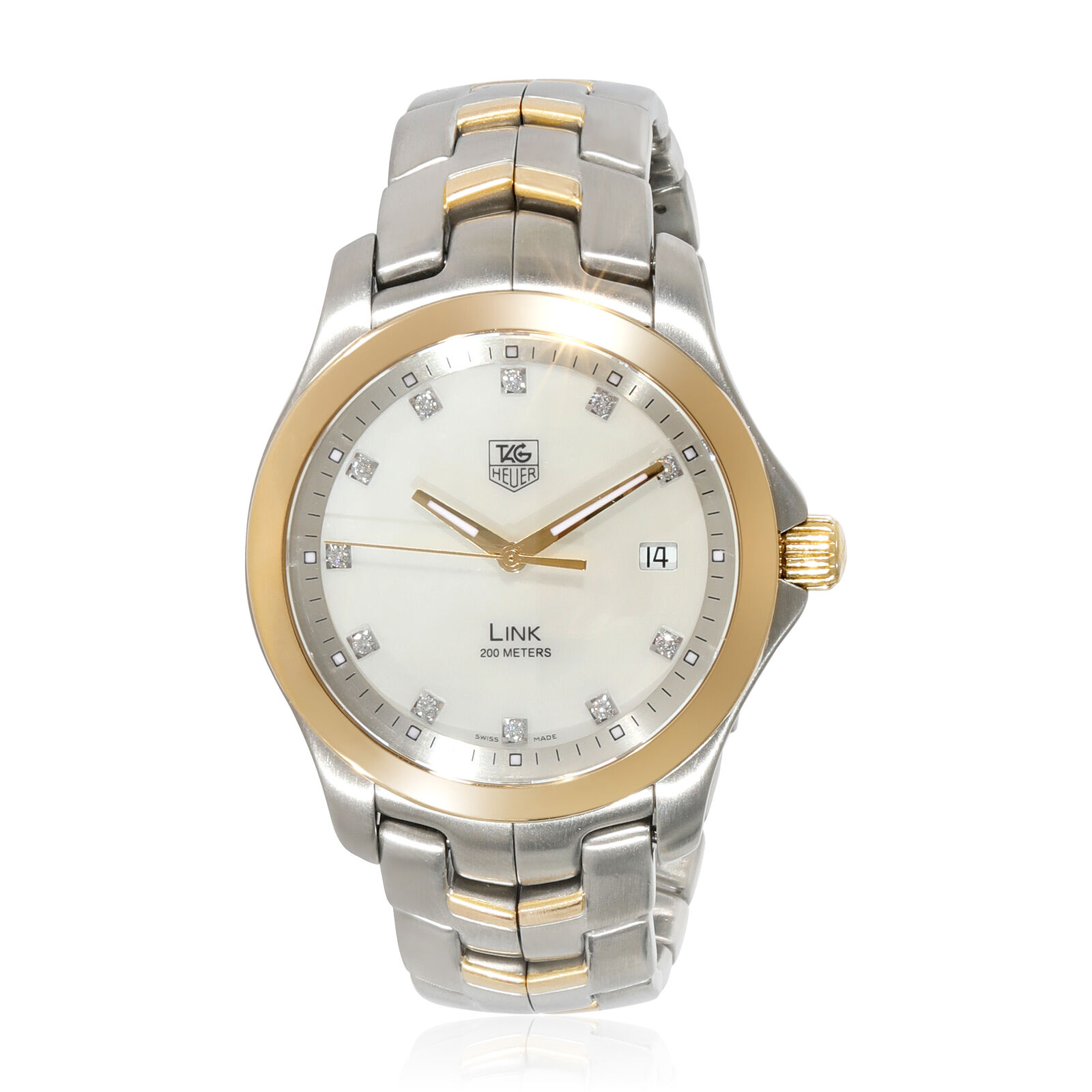 Tag Heuer Link   Men's Watch in 18k Stainless Steel/Yellow Gold