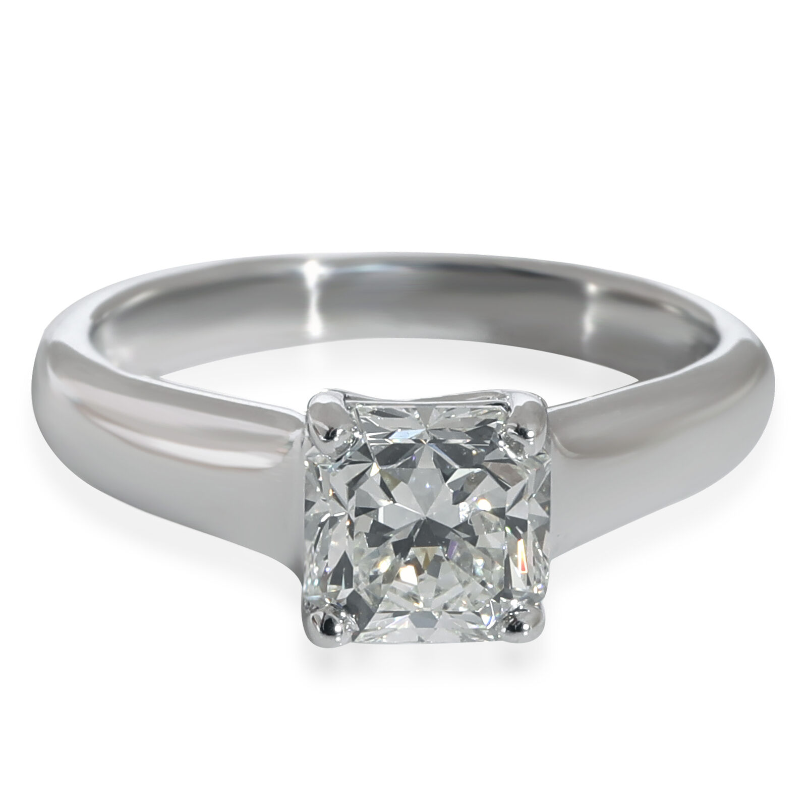 Tiffany  Co. Lucida Diamond Engagement Ring in Platinum