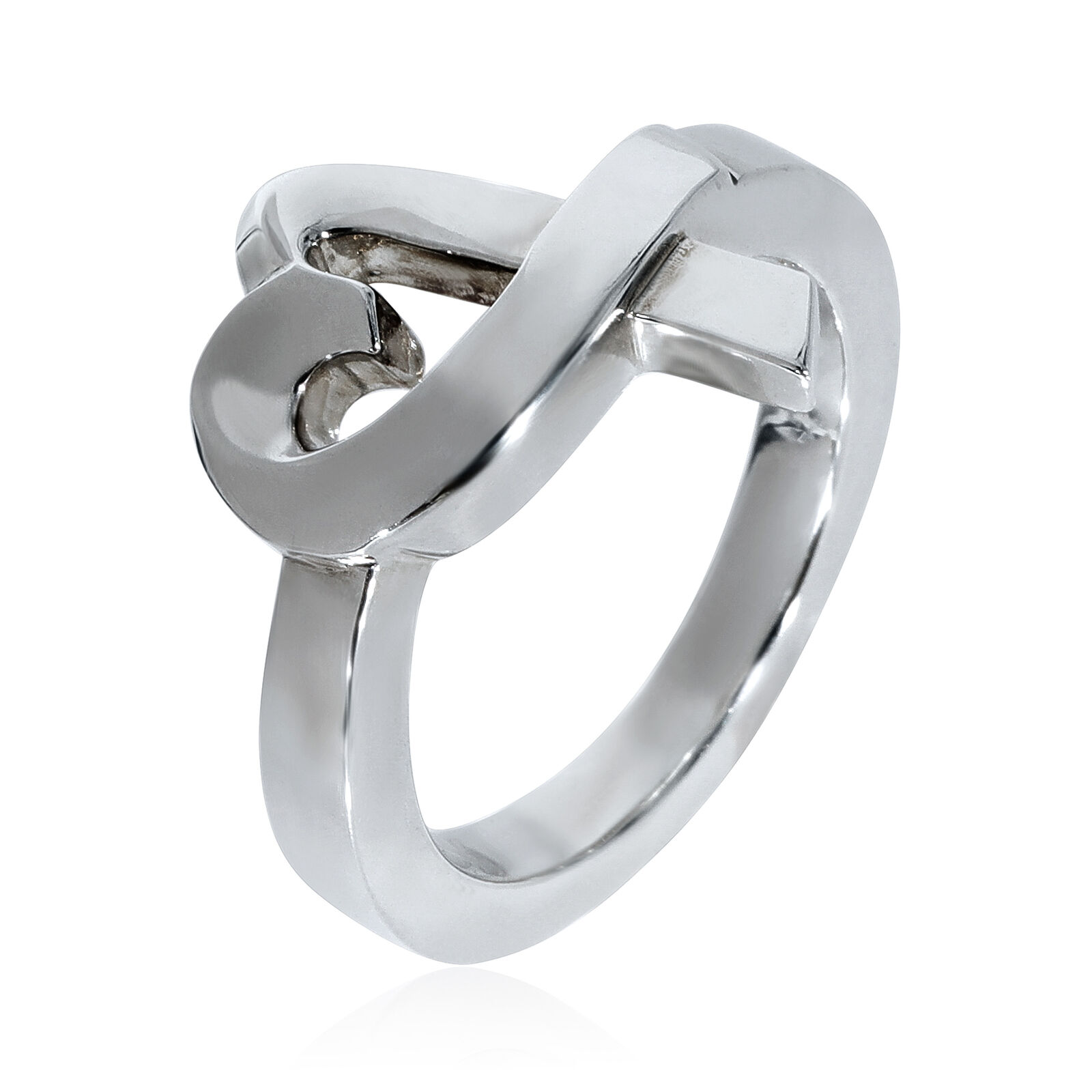 Tiffany & Co. Paloma Picasso Loving Heart Ring In Sterling Silver