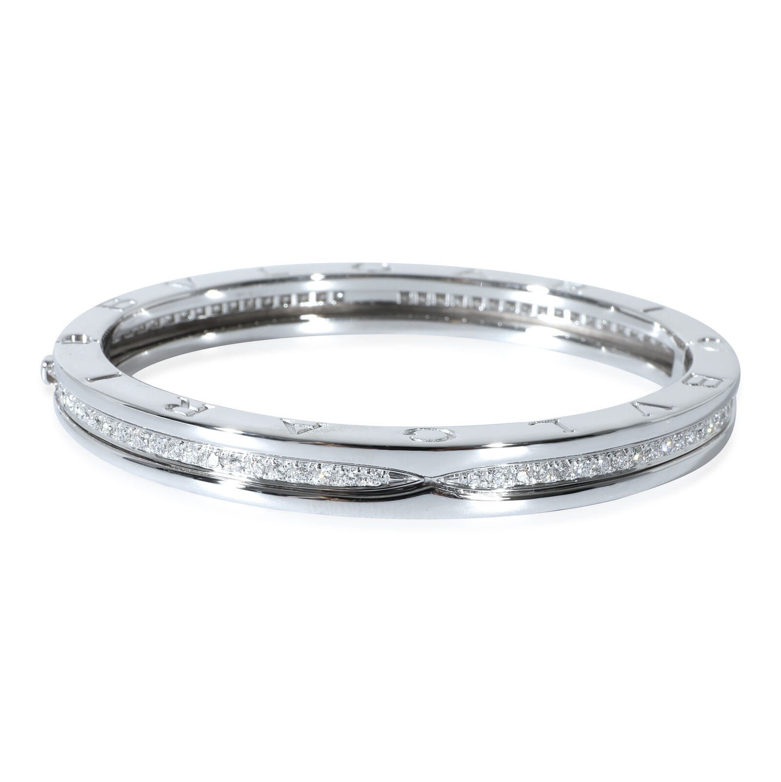 BVLGARI B.zero 1 Bracelet in 18K White Gold