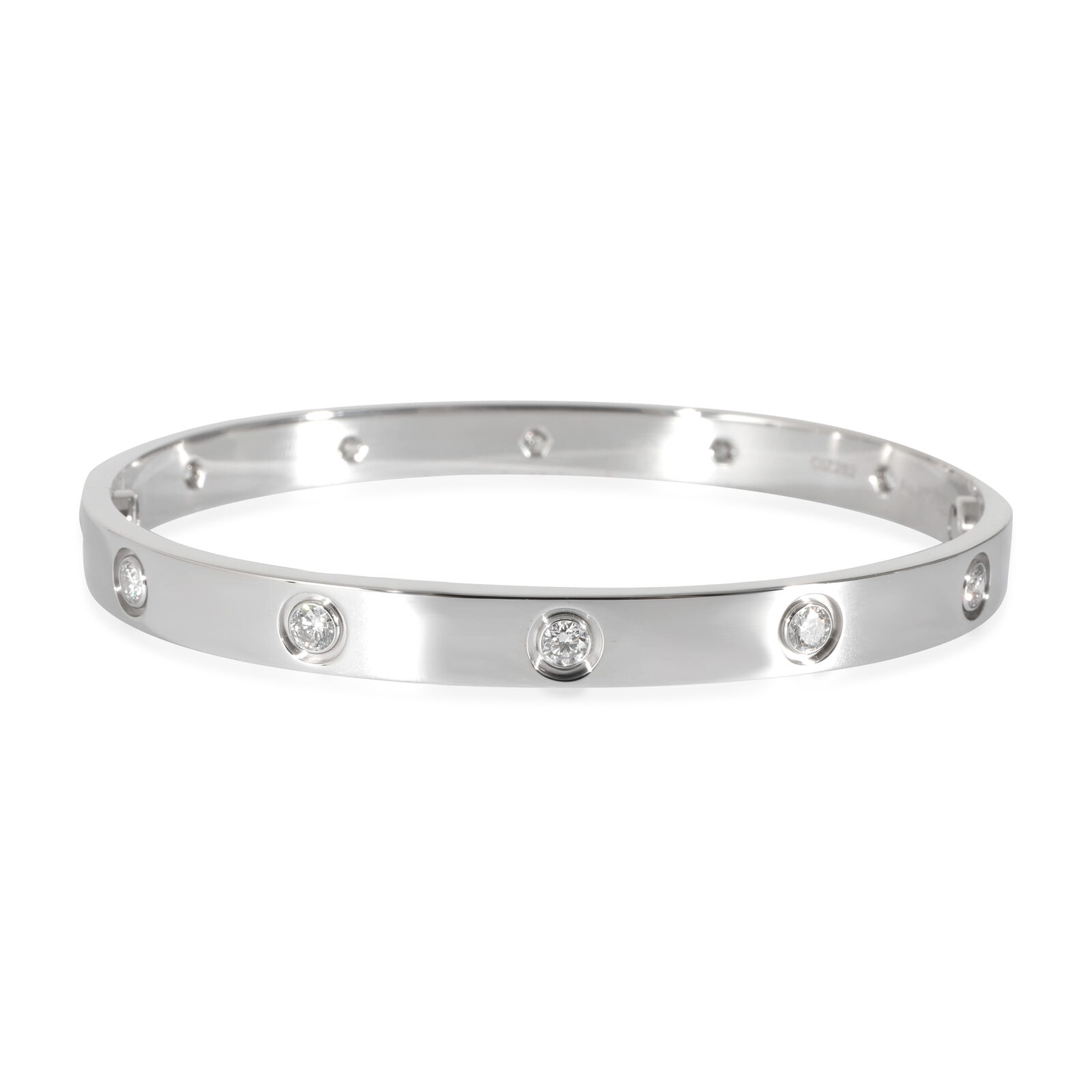 Cartier Love Bracelet in 18k White Gold