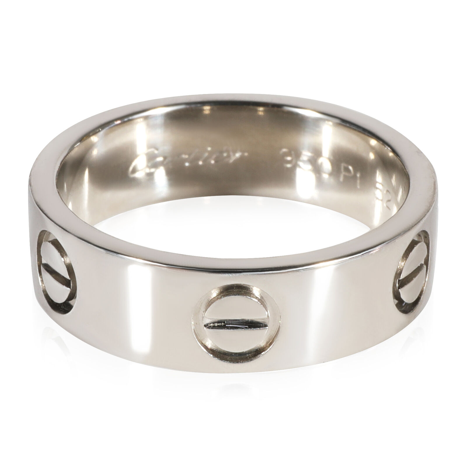 Cartier Love Ring in Platinum