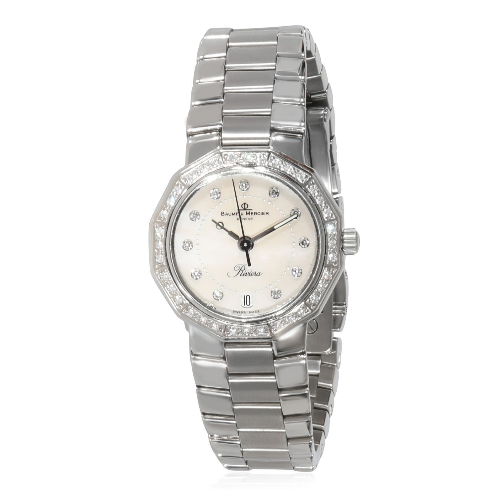 Baume & Mercier Riviera   Women's Watch in  Stainless Steel