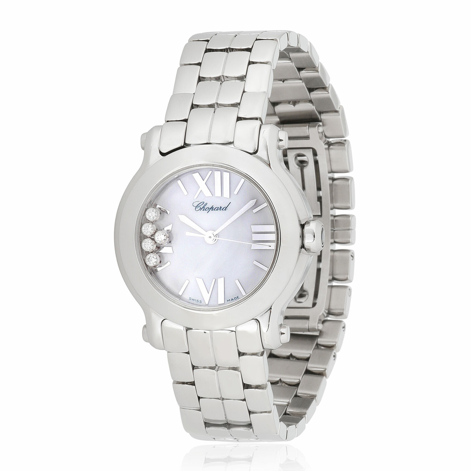 Chopard Happy Sport 278509-3002 Women's Watch in  Stainless Steel