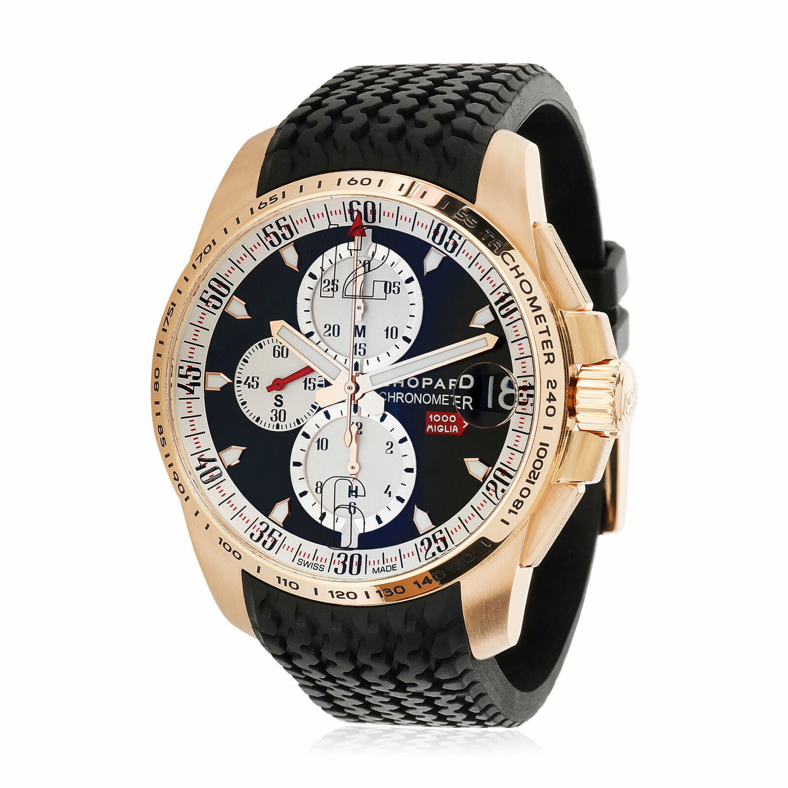 Chopard Mille Miglia Gran Turismo XL 16/1268-5010 Men's Watch in 18kt Rose Gold