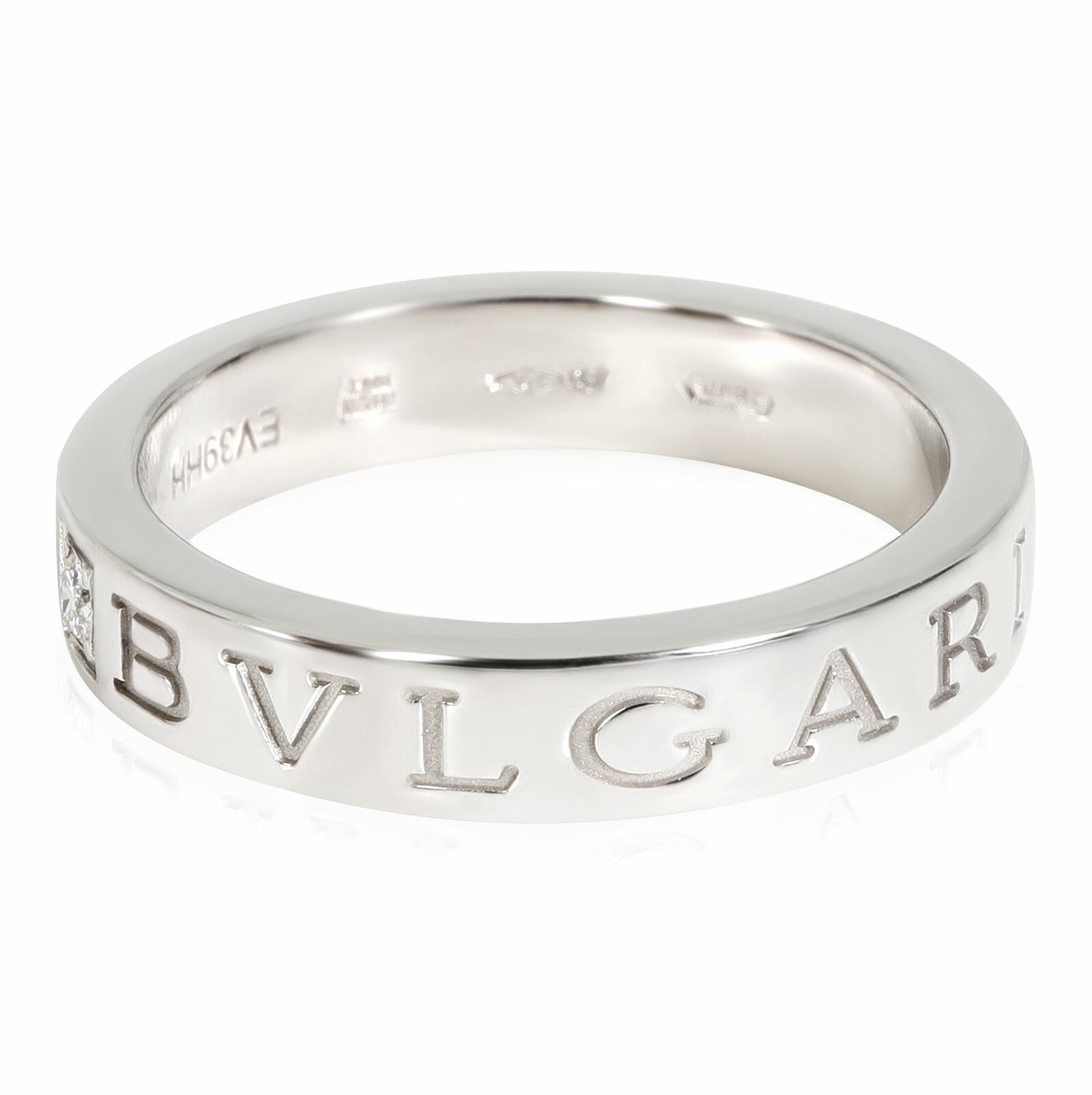 Bulgari Bvlgari Bvlgari Diamond Band in 18k White Gold DEF