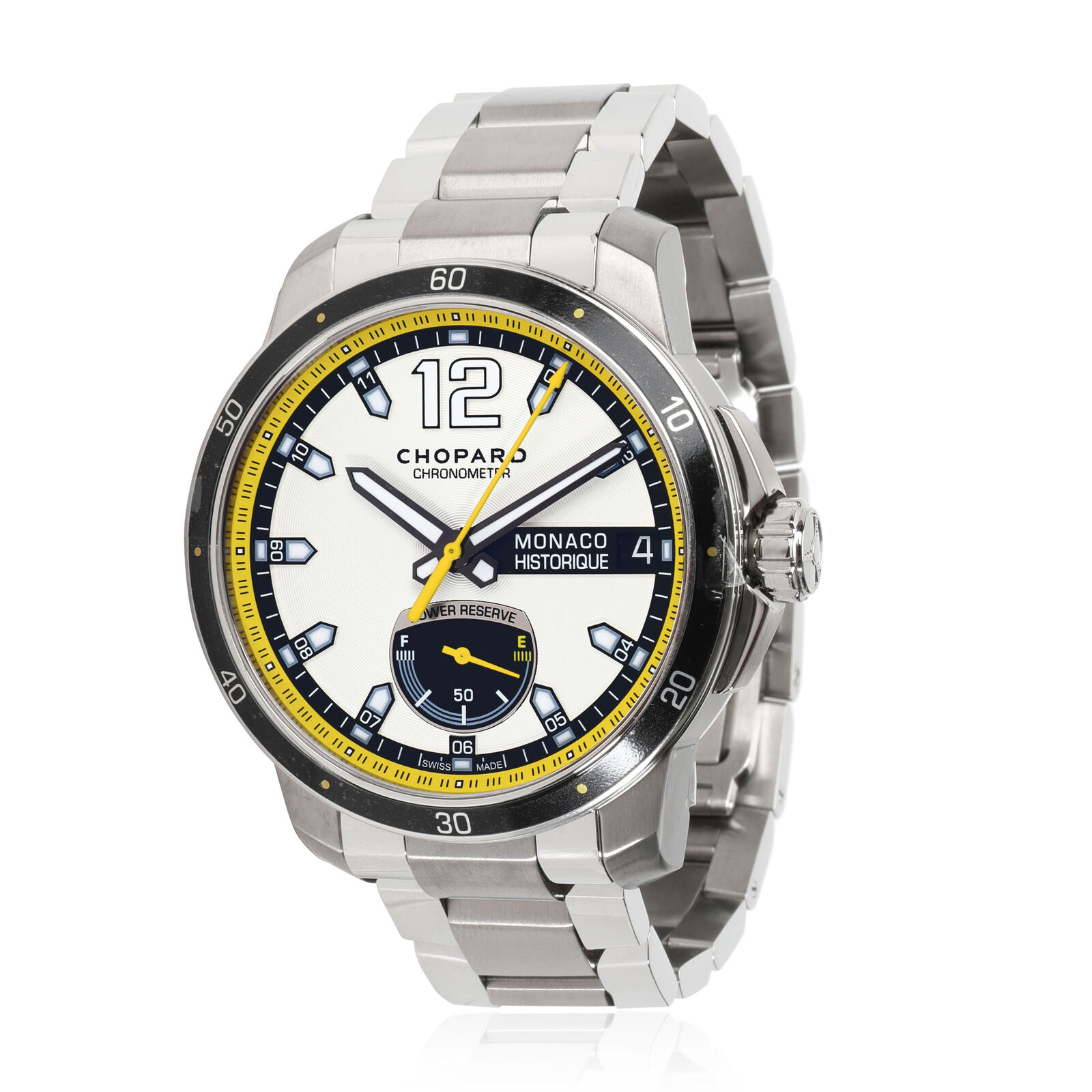Chopard Monaco Historique Men's Watch in  SS/Titanium