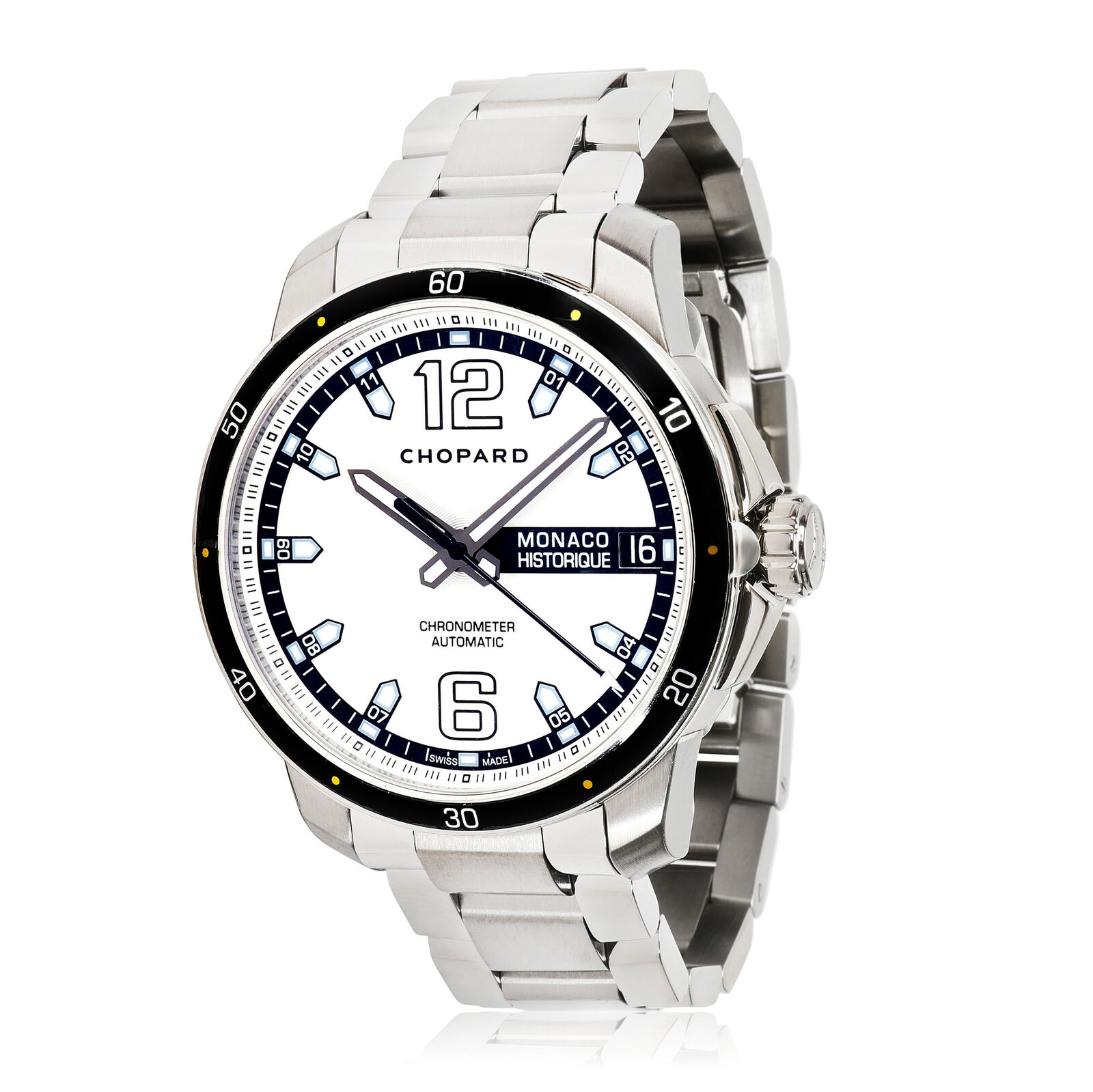 Chopard Monaco Historique   Men's Watch in  SS/Titanium