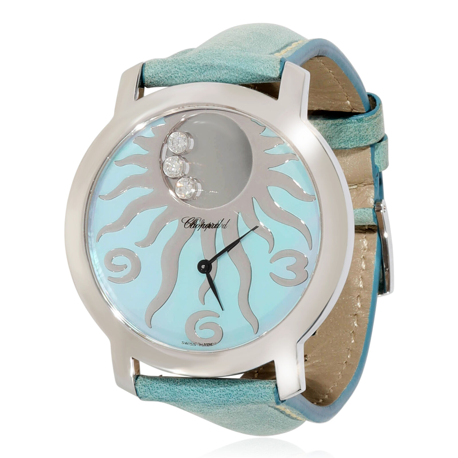 Chopard Happy Sport  Unisex Watch in 18kt White Gold