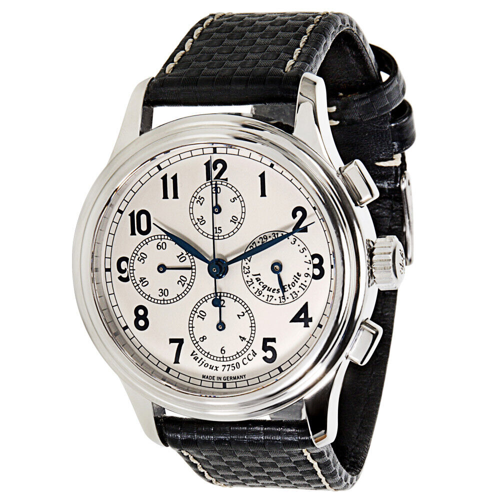 Jacques Etoile Monaco Quadriga Chronograph  Men's Watch in Stainless Steel