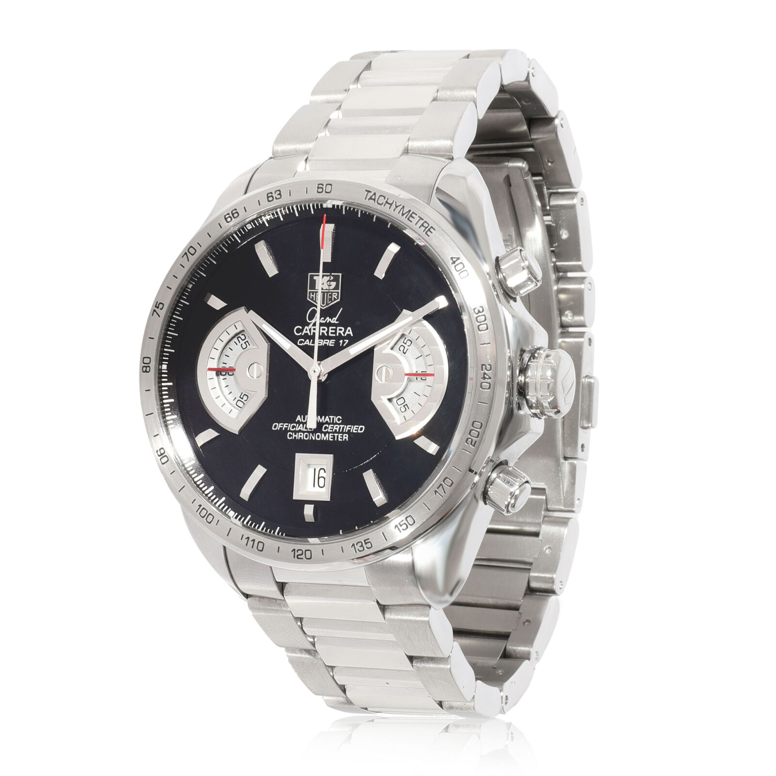Tag Heuer Grand Carrera   Men's Watch in  Stainless Steel