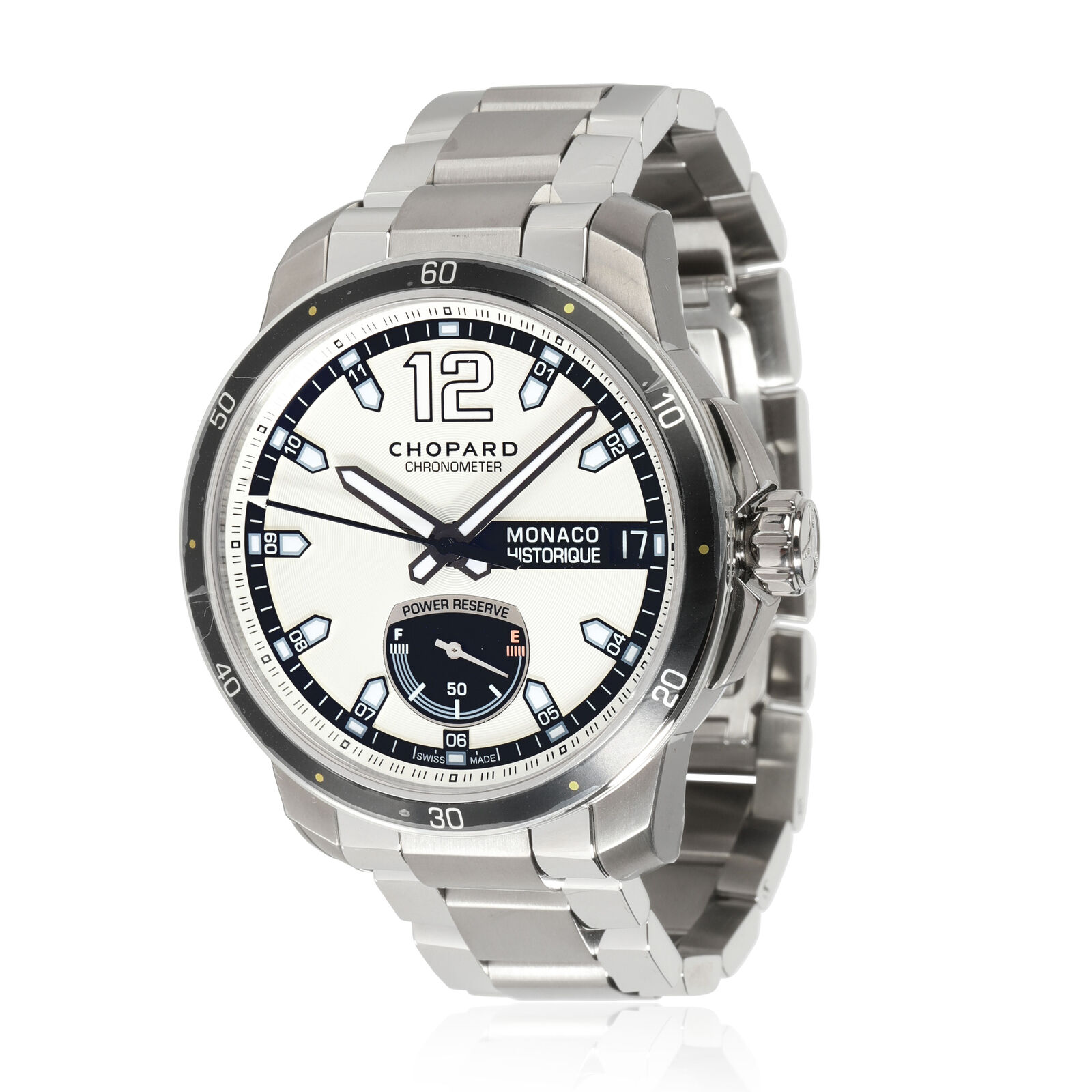 Chopard Monaco Historique Men's Watch in  SS/Titanium