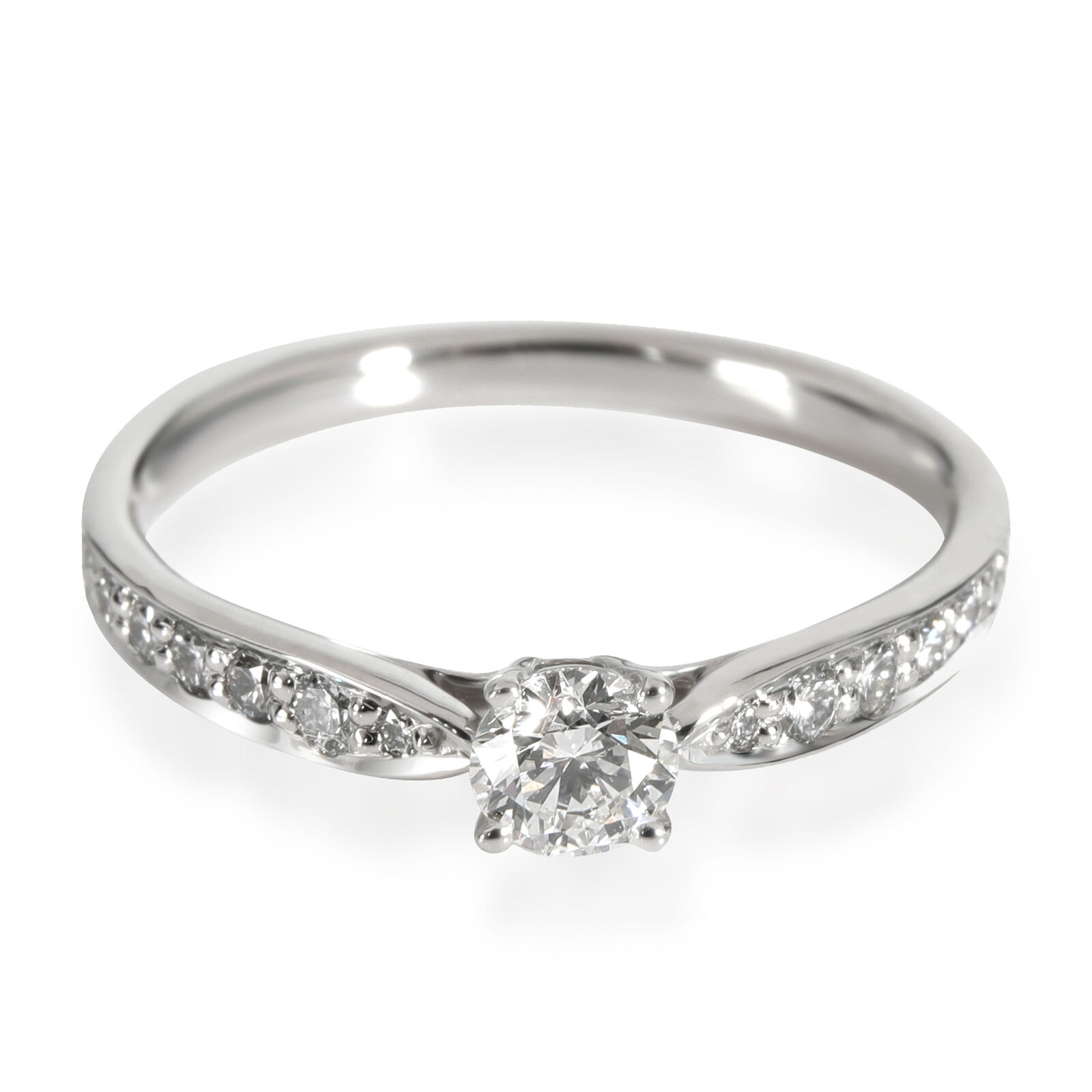 Tiffany  Co. Harmony Diamond Engagement Ring in  Platinum