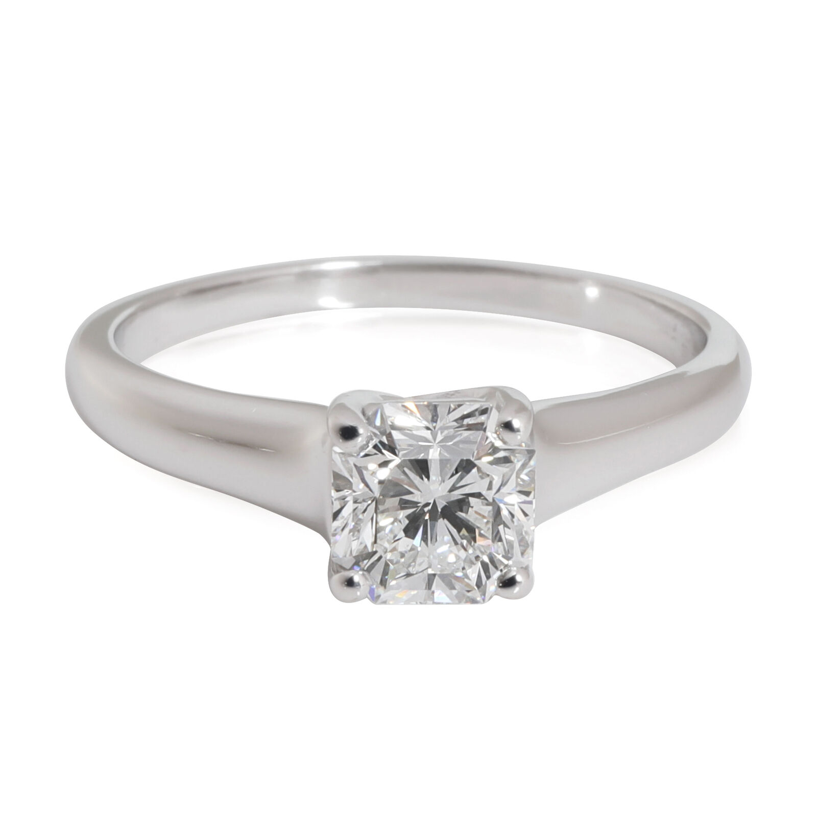 Tiffany  Co. Lucida Diamond Engagement Ring in Platinum