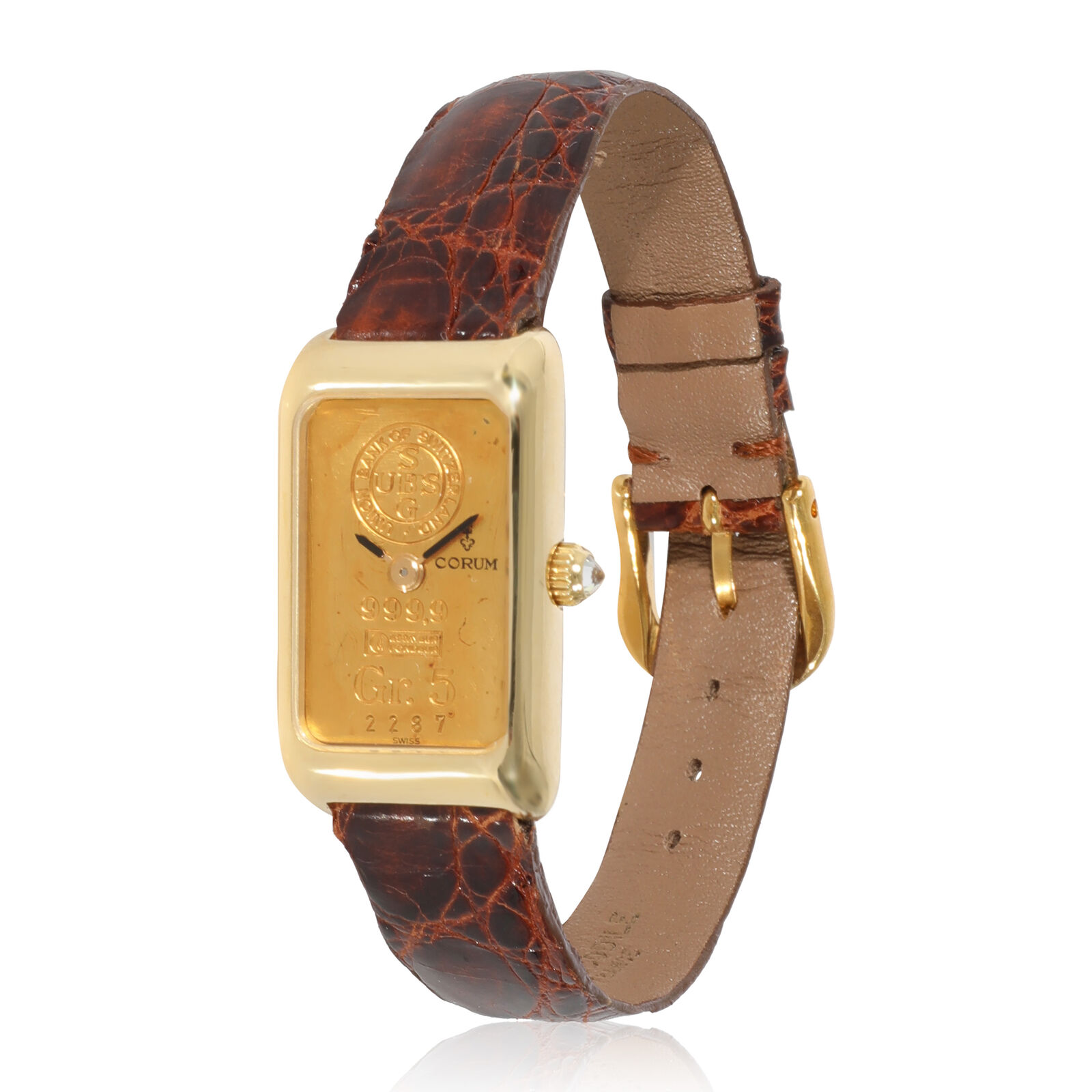 Corum  Ingot  Women's Watch in  Yellow Gold