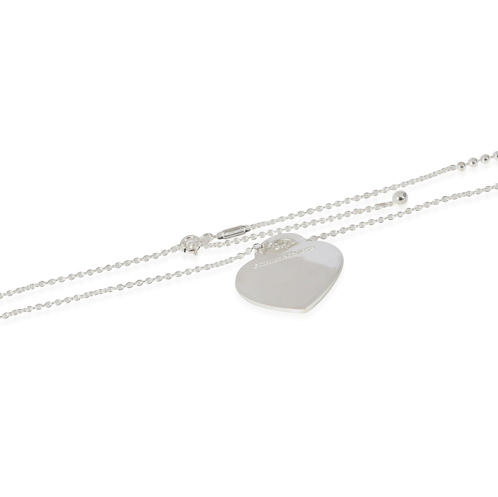 Tiffany & Co. Return To Tiffany Heart & Arrow Pendant In Sterling