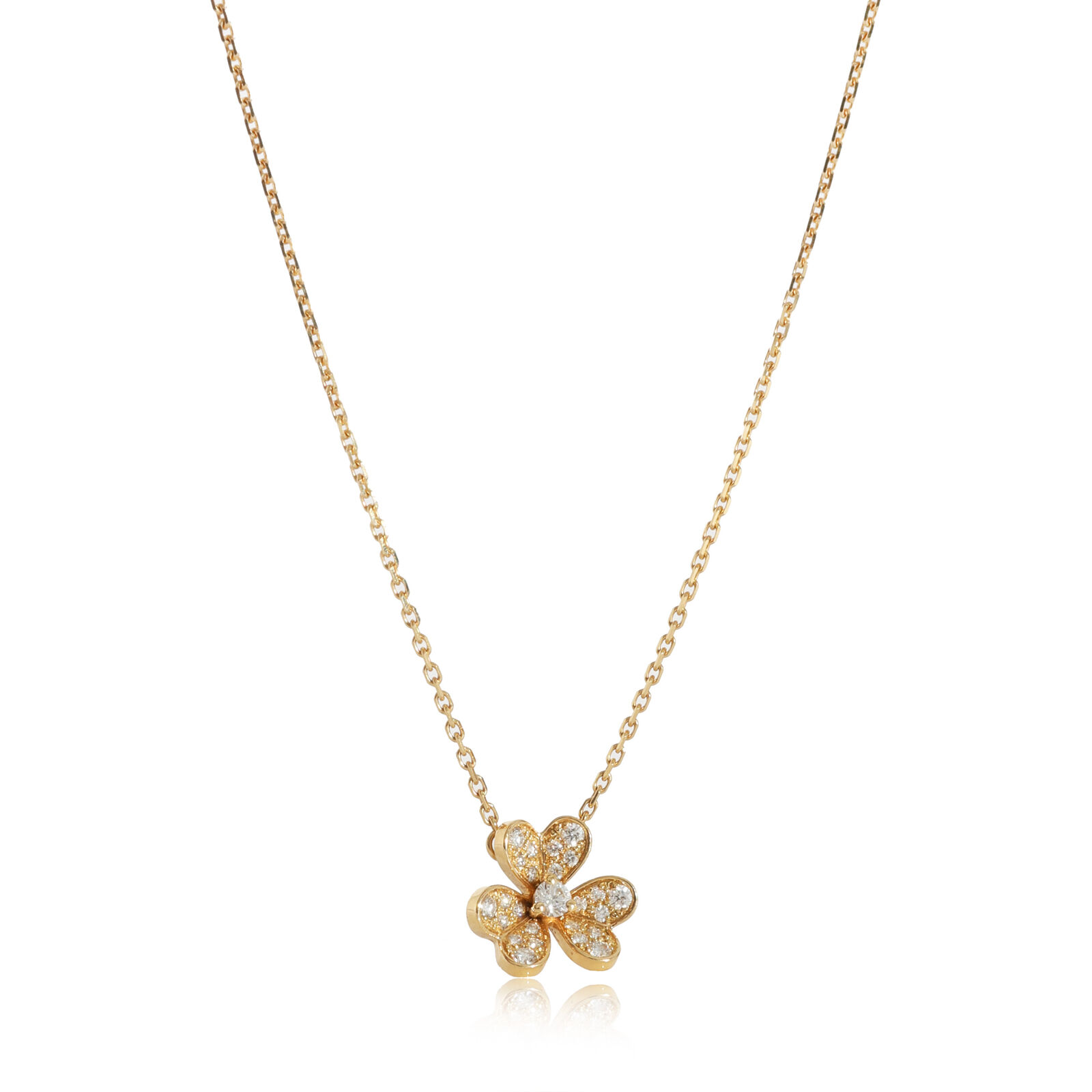 Van Cleef & Arpels Frivole Diamond Pendant