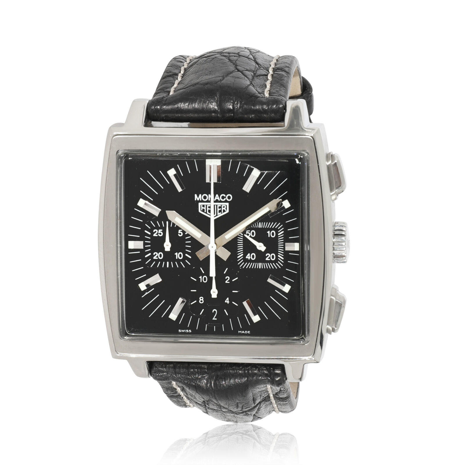 Tag Heuer Monaco CS2111 Men's Watch in  Stainless Steel
