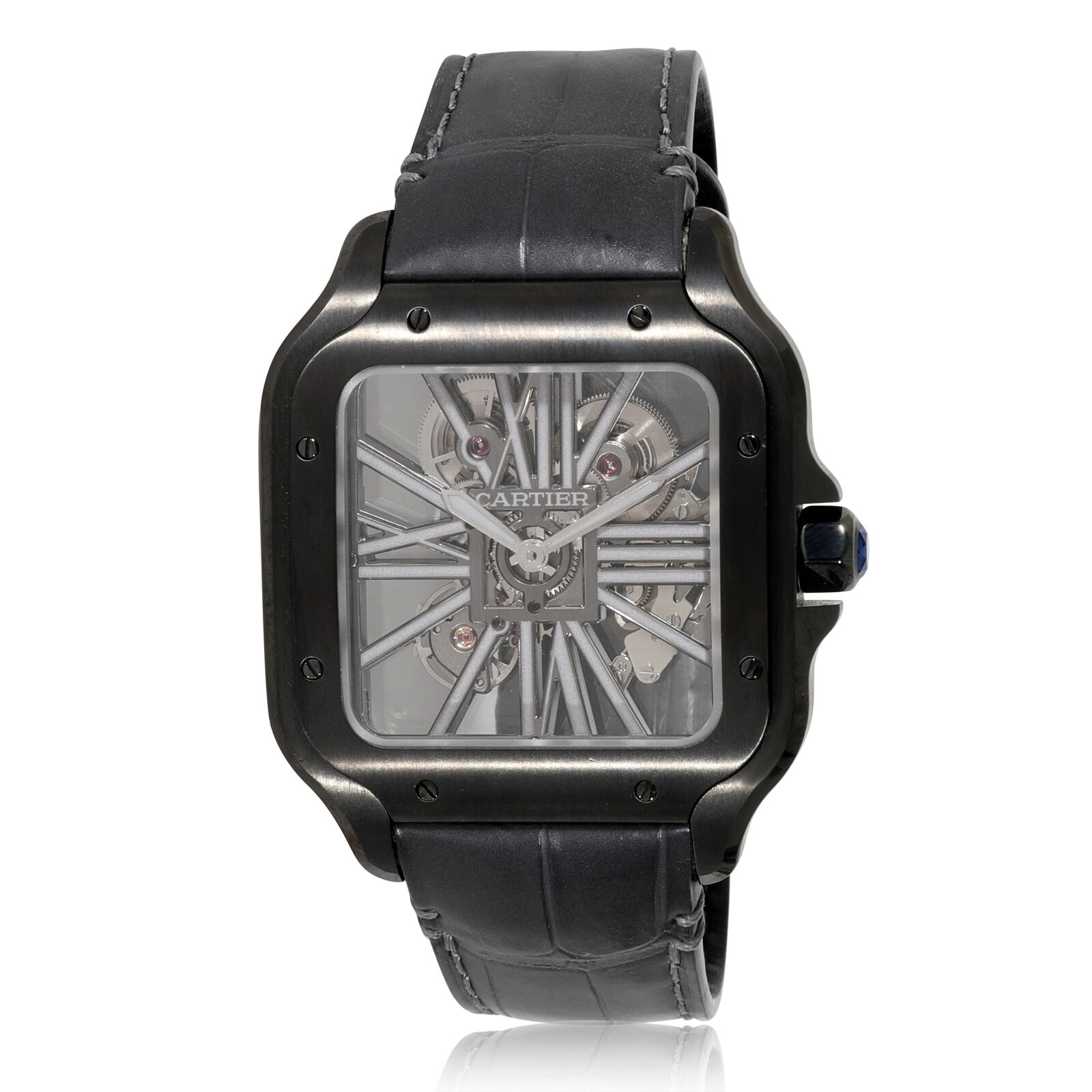 Cartier Santos de Cartier  Men's Watch in  DLC