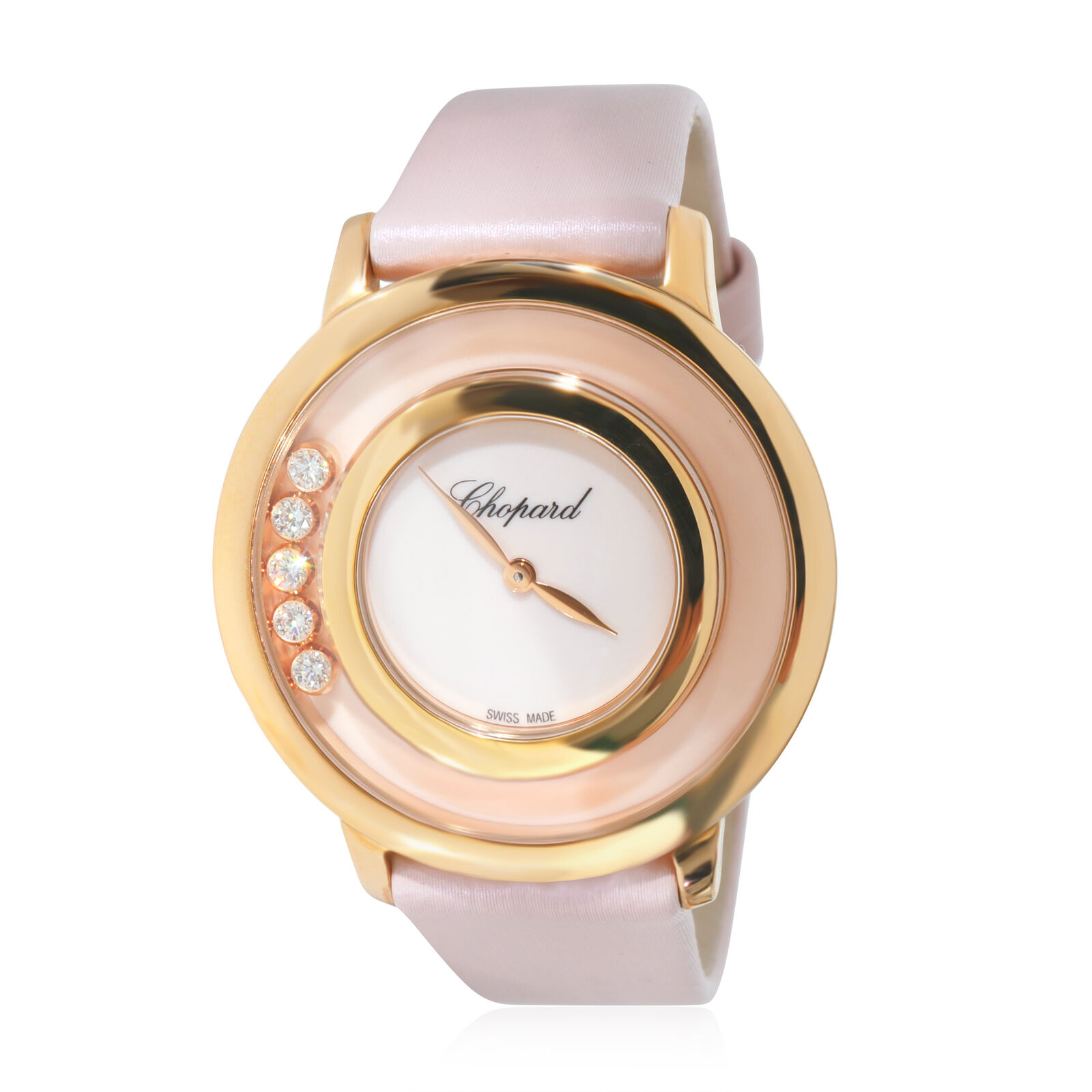 Chopard Happy Diamonds  Women's Watch in 18kt Rose Gold