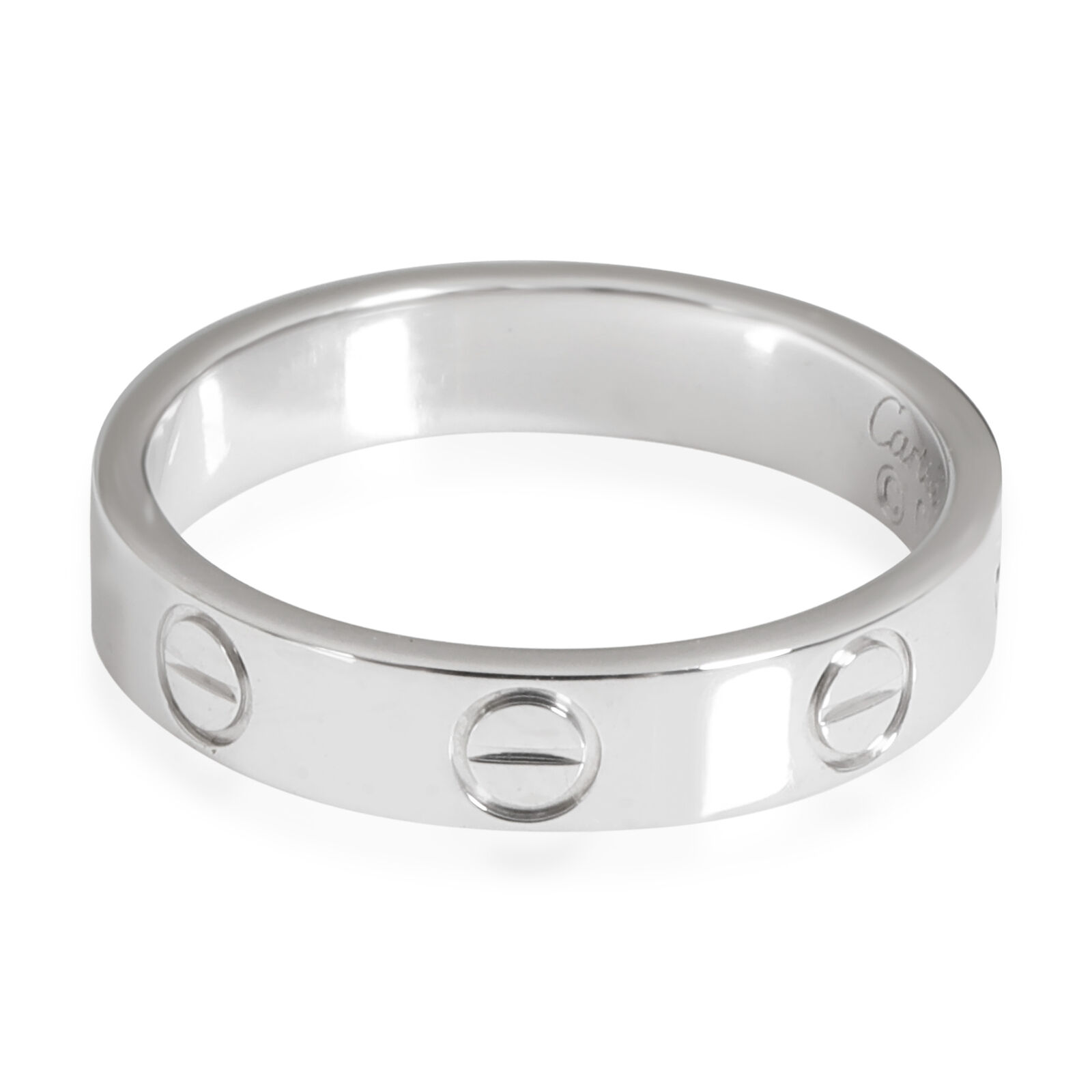 Cartier LOVE Wedding Band in Platinum