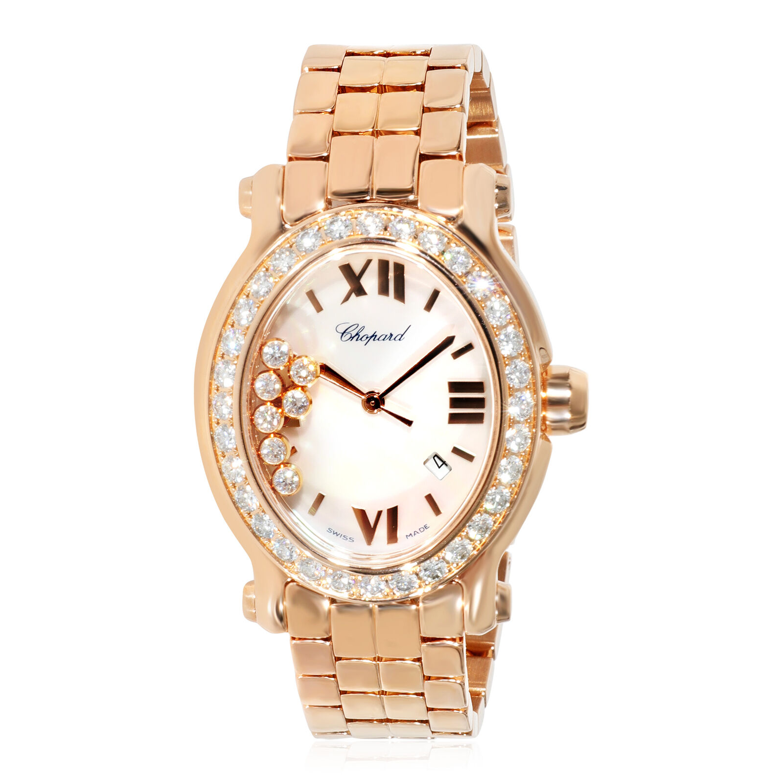 Chopard Happy Sport Women's Watch in 18kt Rose Gold
