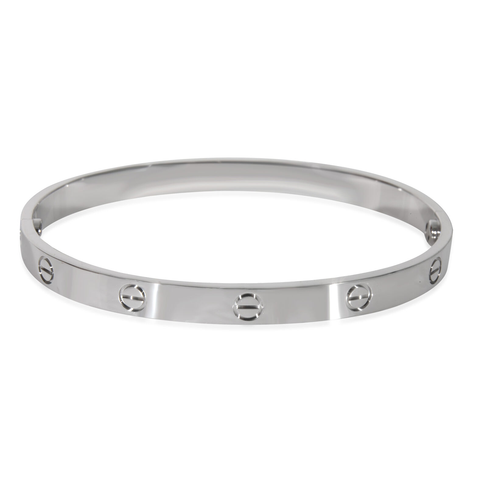Cartier Love Bracelet in 18k White Gold