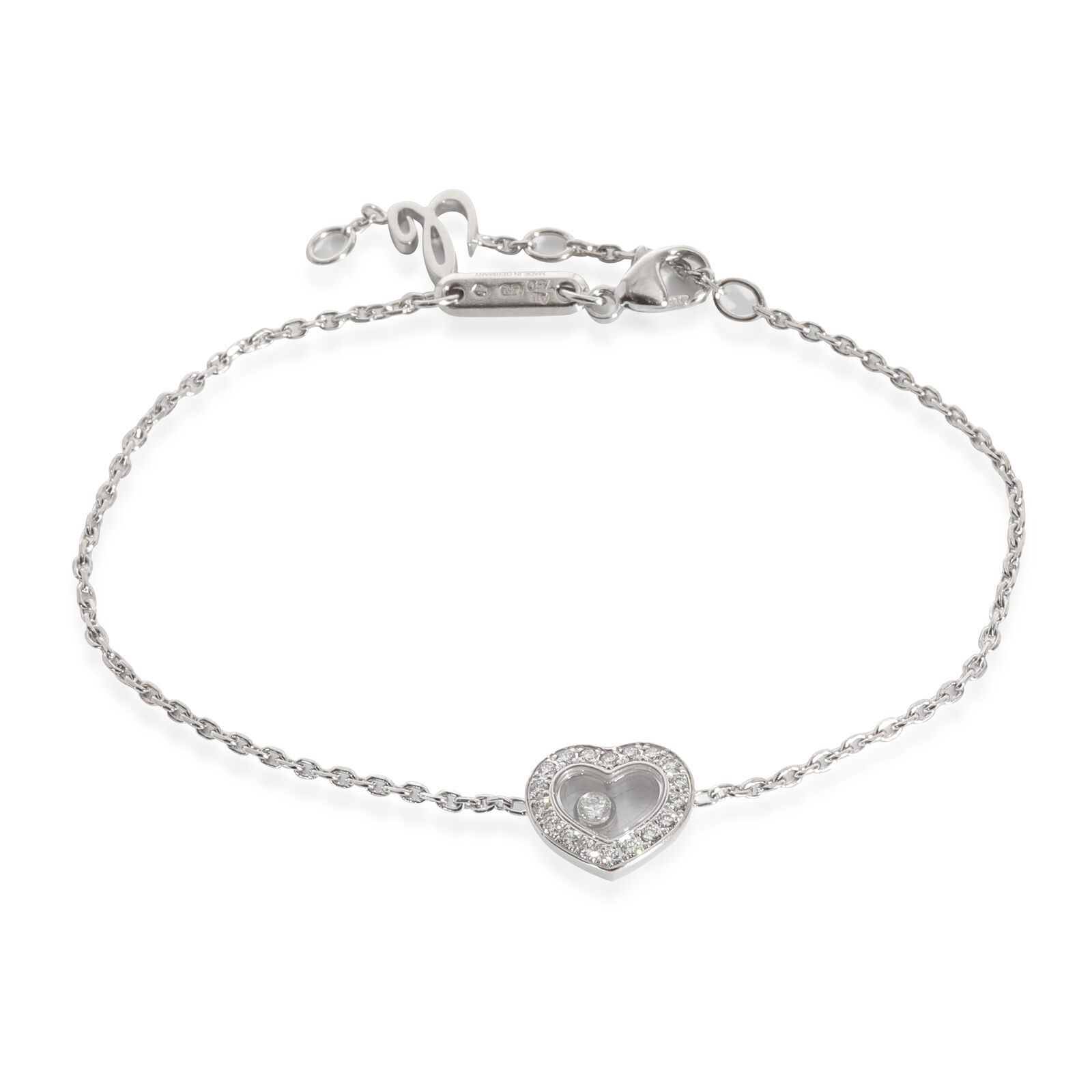 Chopard Happy Diamond Bracelet in 18KT Yellow Gold