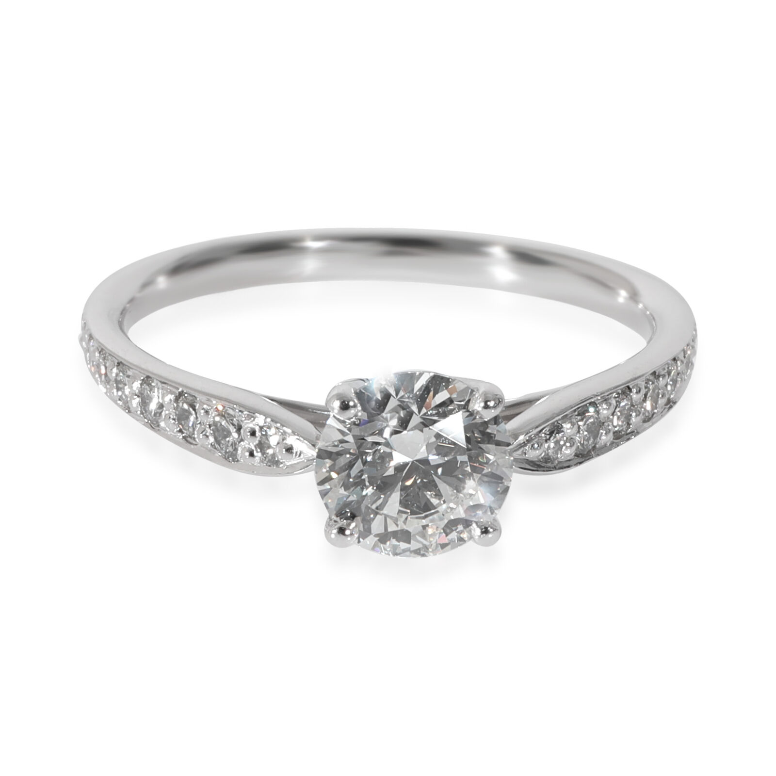 Tiffany  Co. Harmony Diamond Engagement Ring in  Platinum