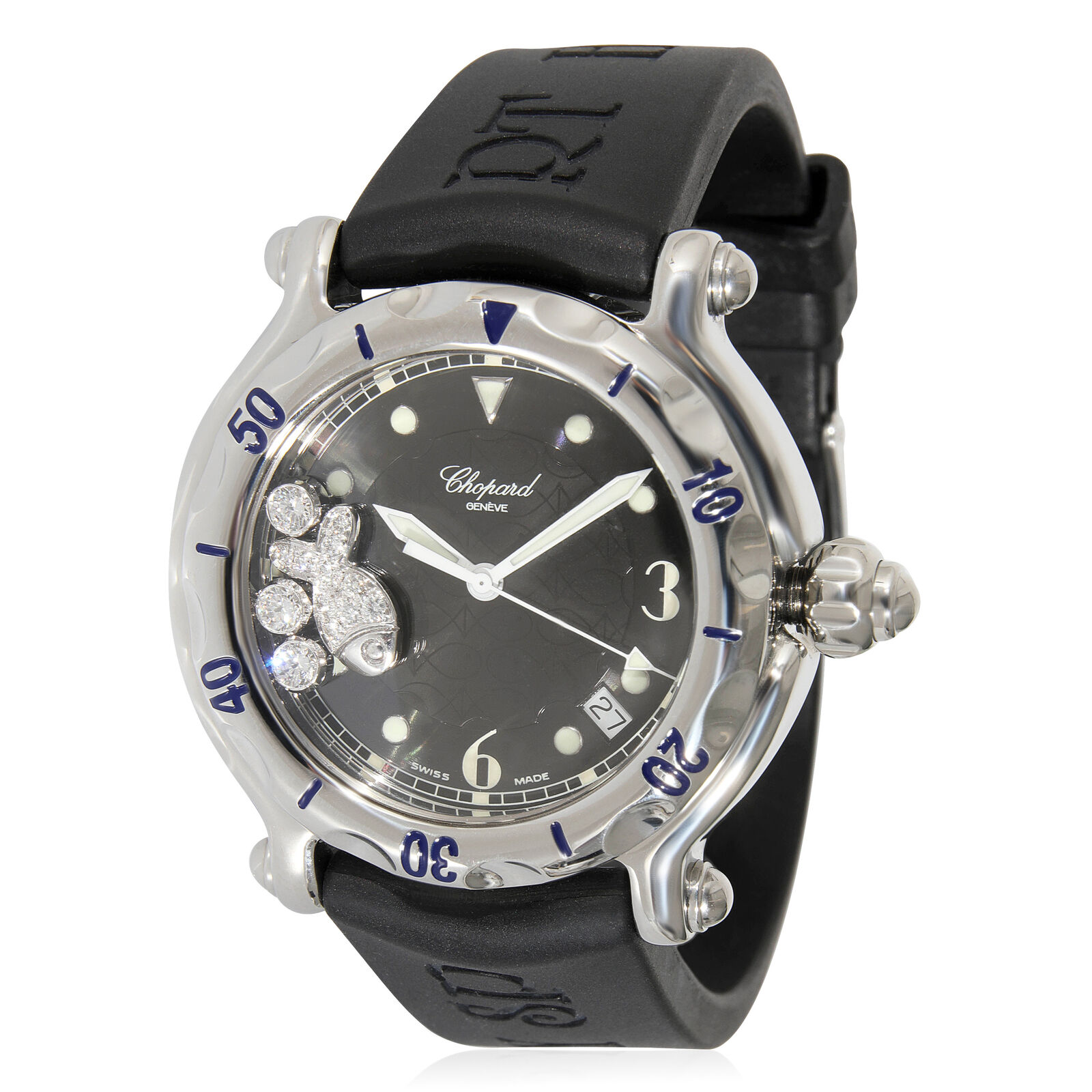 Chopard Happy Fish Unisex Watch in  Stainless Steel