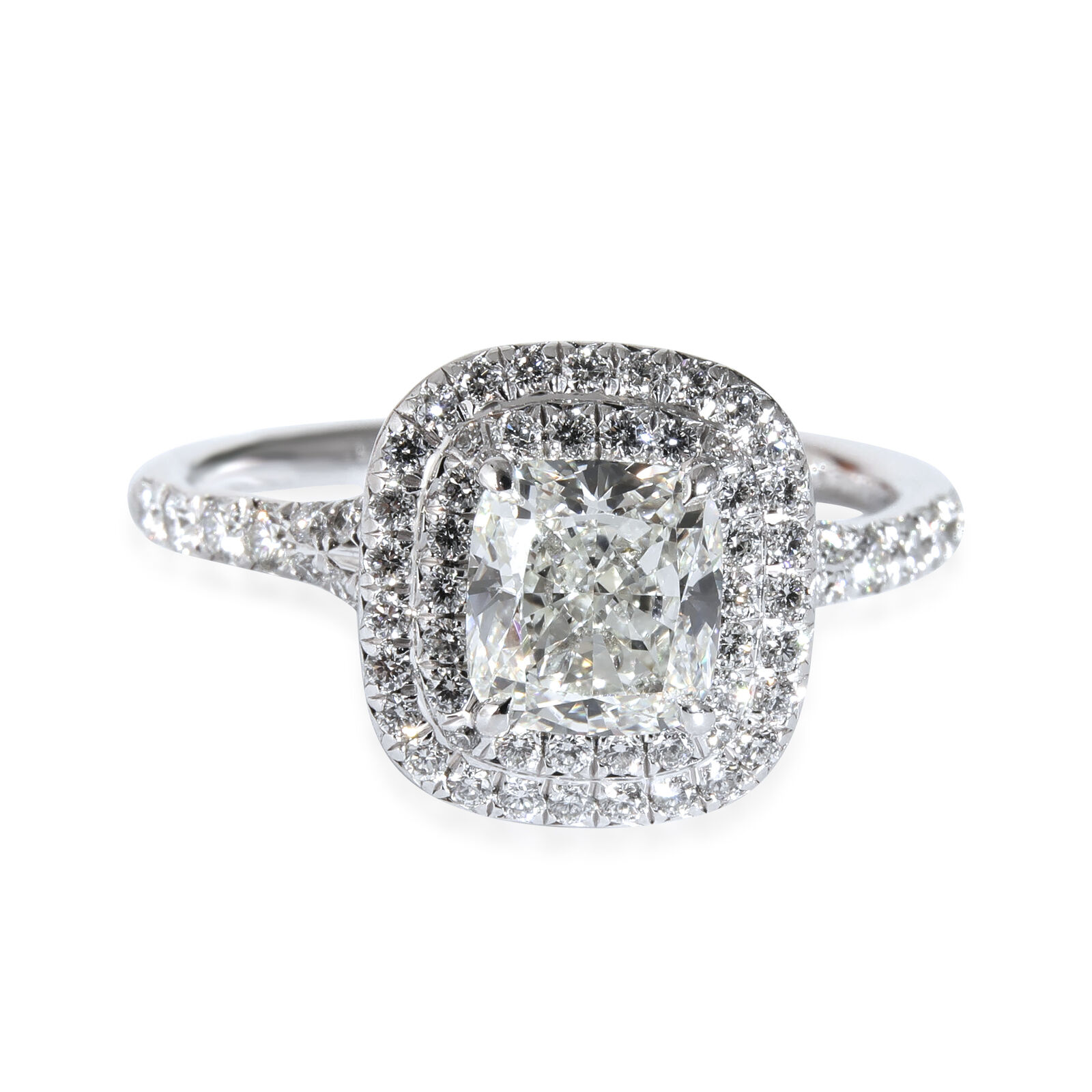 Tiffany  Co. Soleste Engagement Ring in  Platinum