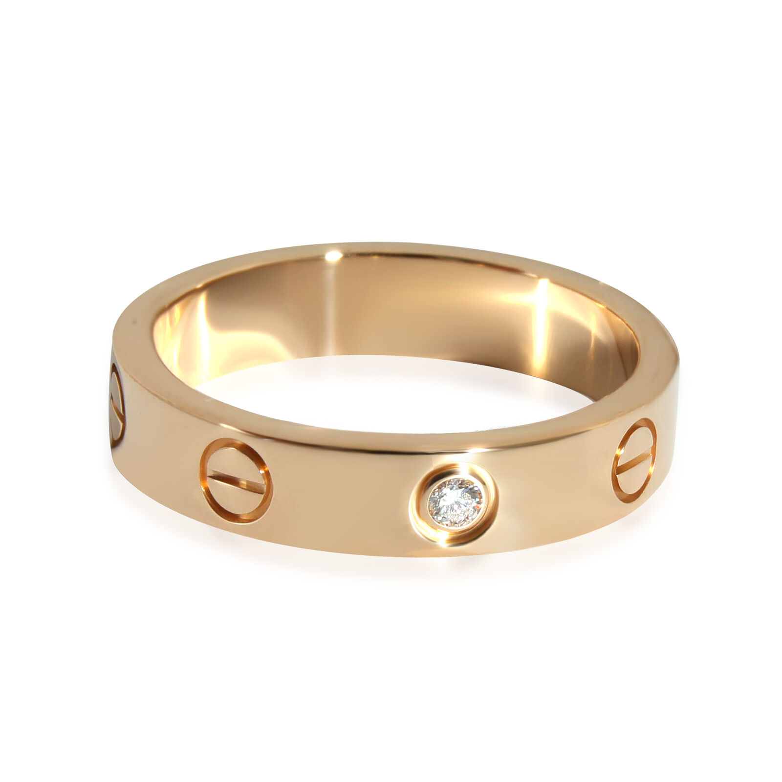 Cartier Love Diamond Band in 18k Yellow Gold