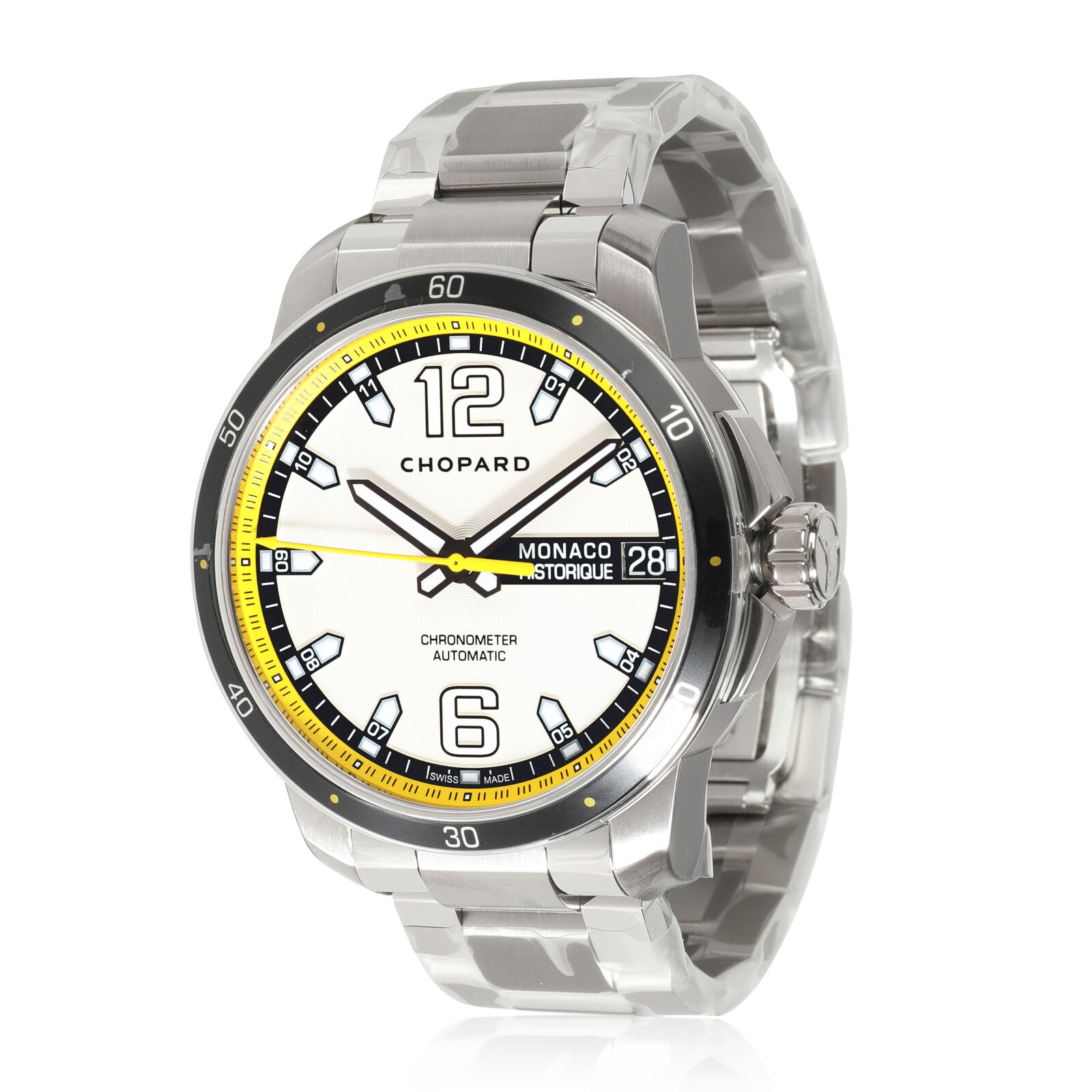 Chopard Monaco Historique  Men's Watch in  SS/Titanium