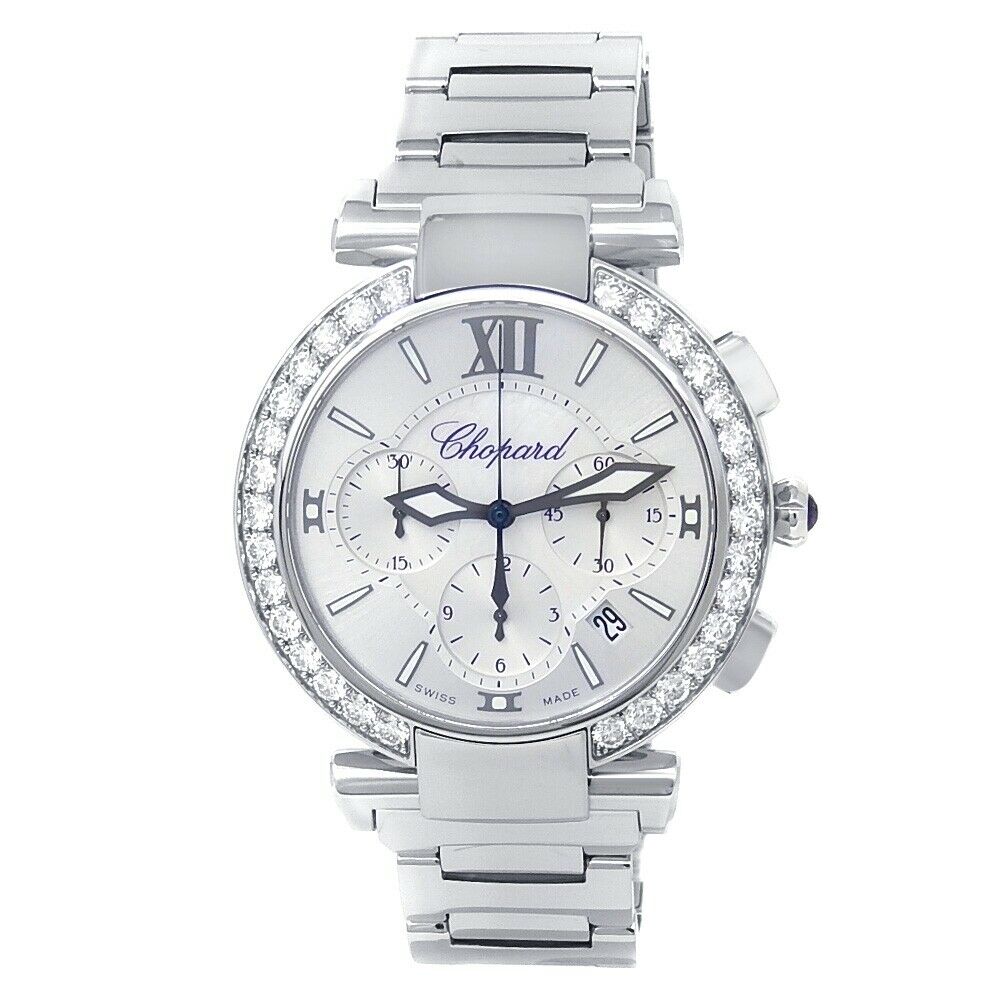 Chopard Imperiale Stainless Steel Automatic Silver MOP Ladies Watch 