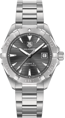 TAG HEUER AQUARACER WAY2113.BA0928 AUTOMATIC CALIBRE 5 DIVERS STEEL MENS WATCH
