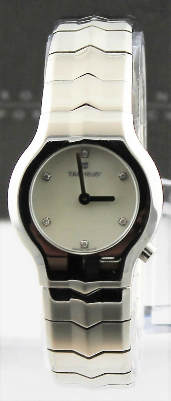 TAG HEUER LADIES ALTER EGO WAA1418.BA0760 DIAMOND MOTHER PEARL WATCH BOX PAPERS