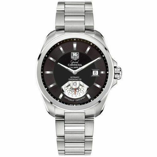 OFFICIAL TAG HEUER GRAND CARRERA WAV511A.BA0900 AUTOMATIC BLACK WATCH WARRANTY