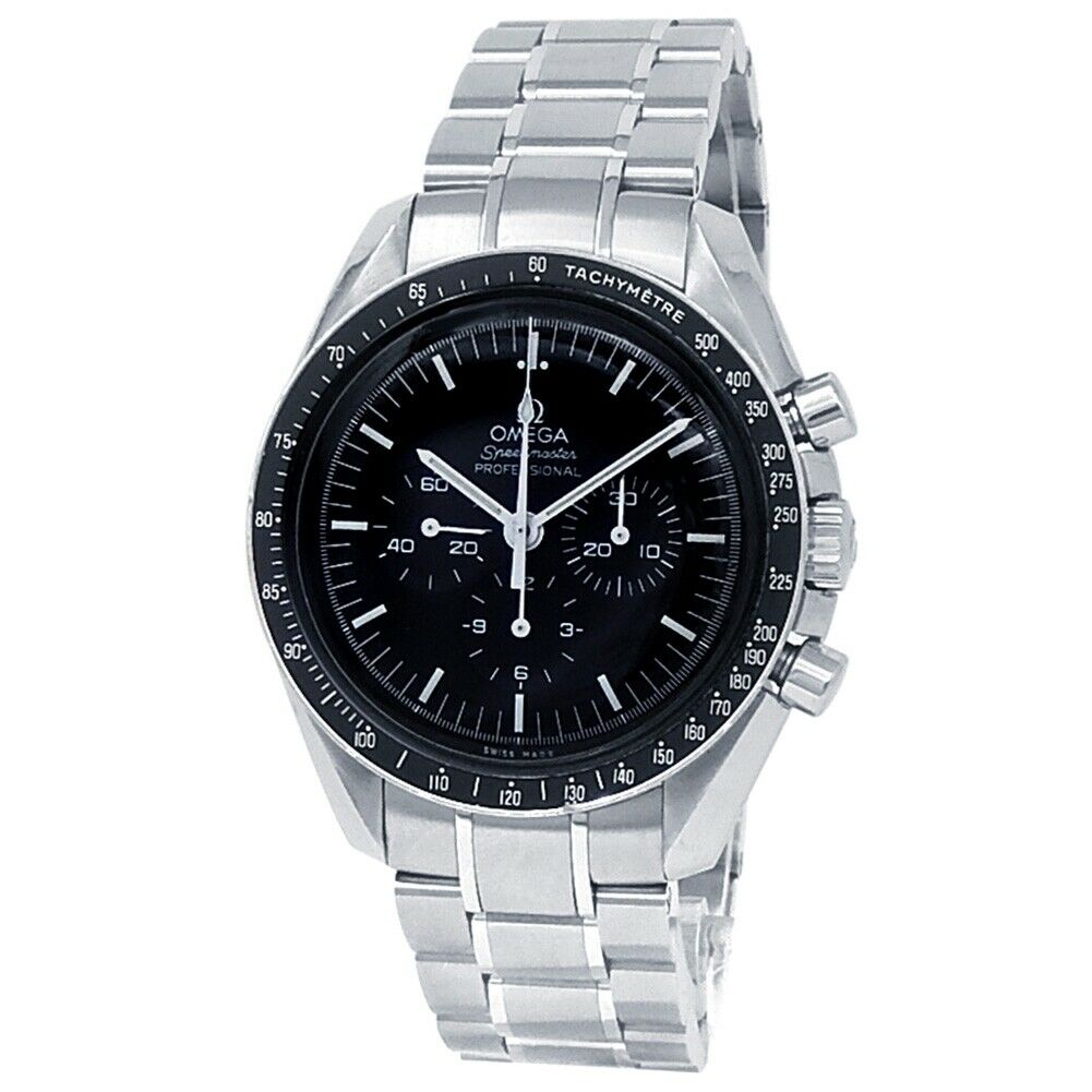 Omega Speedmaster Stainless Steel Auto Black Men's Watch 311.30.42.30.01.005