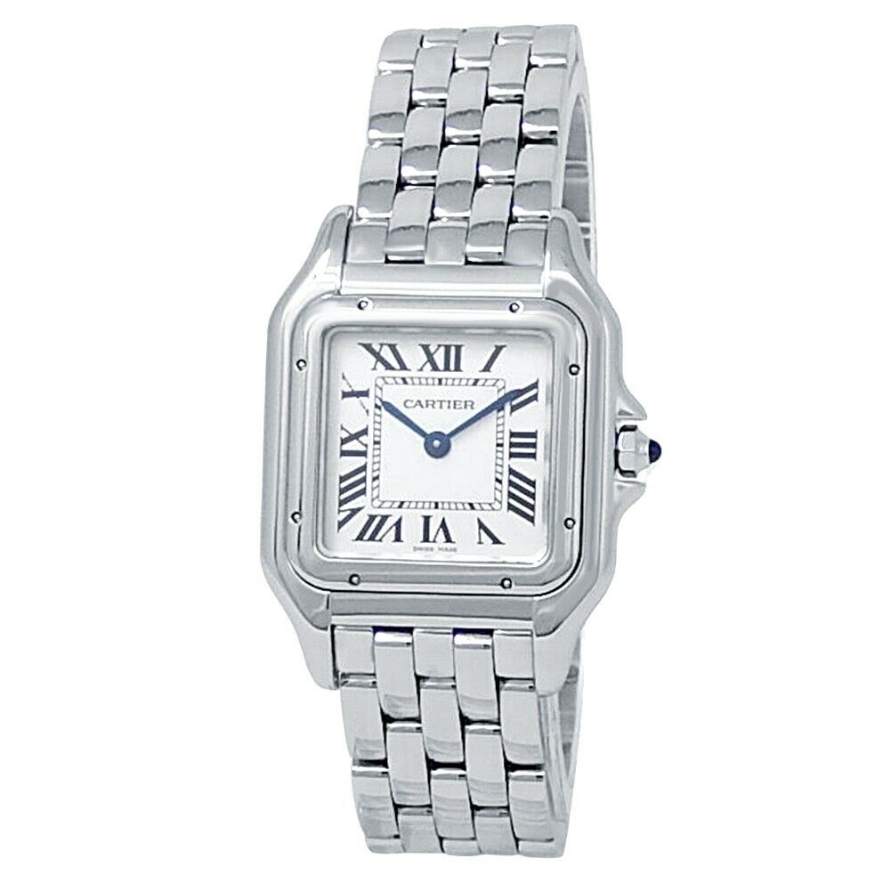 Cartier Panthere Stainless Steel Quartz Silver Ladies Watch