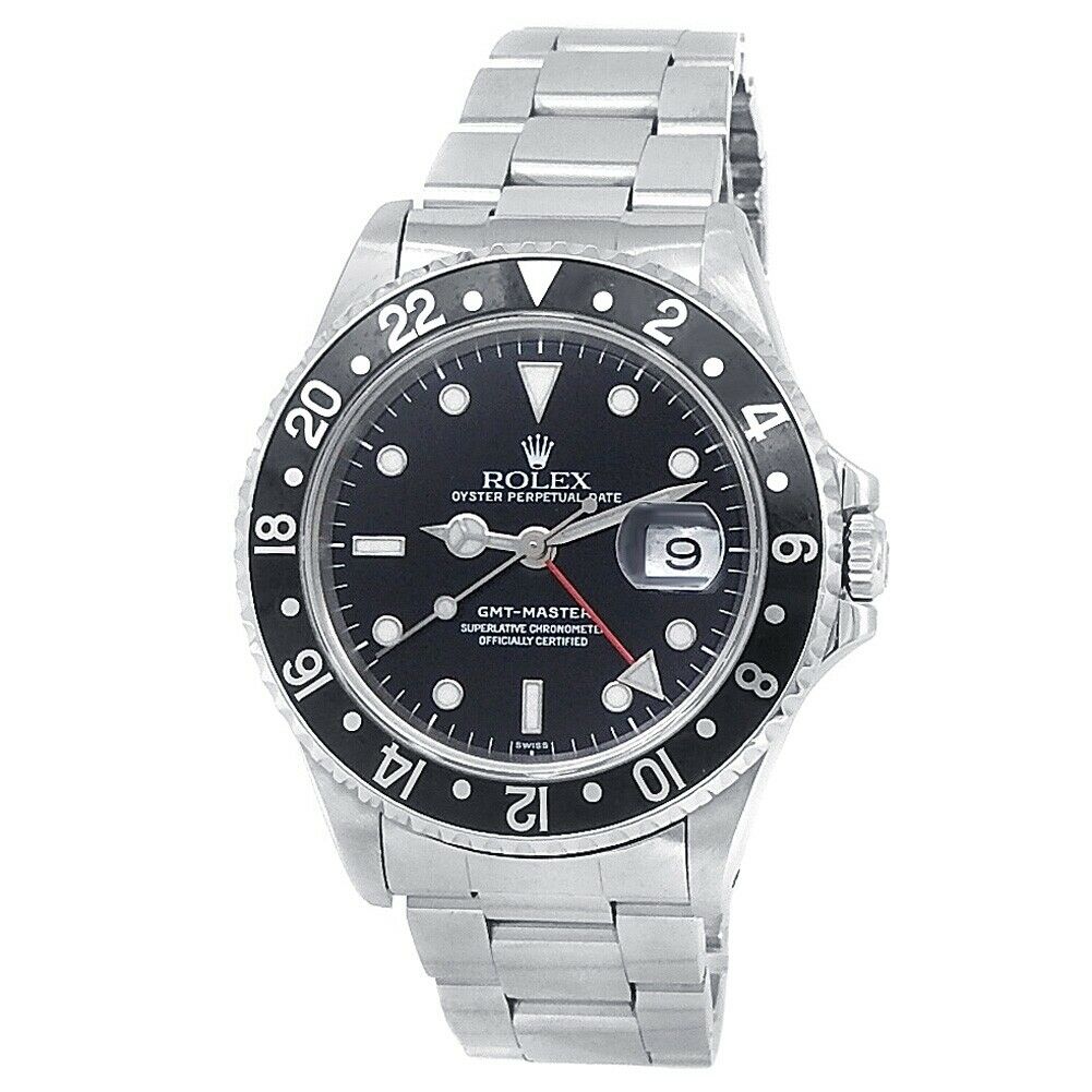 Rolex GMT-Master Stainless Steel Oyster Automatic Black Men's Watch