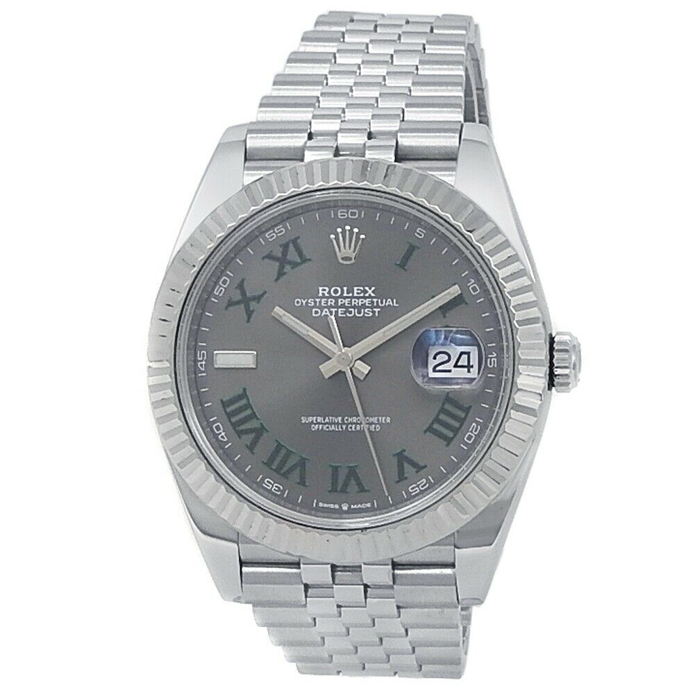 Rolex Datejust Stainless Steel Jubilee Automatic Slate Men's Watch