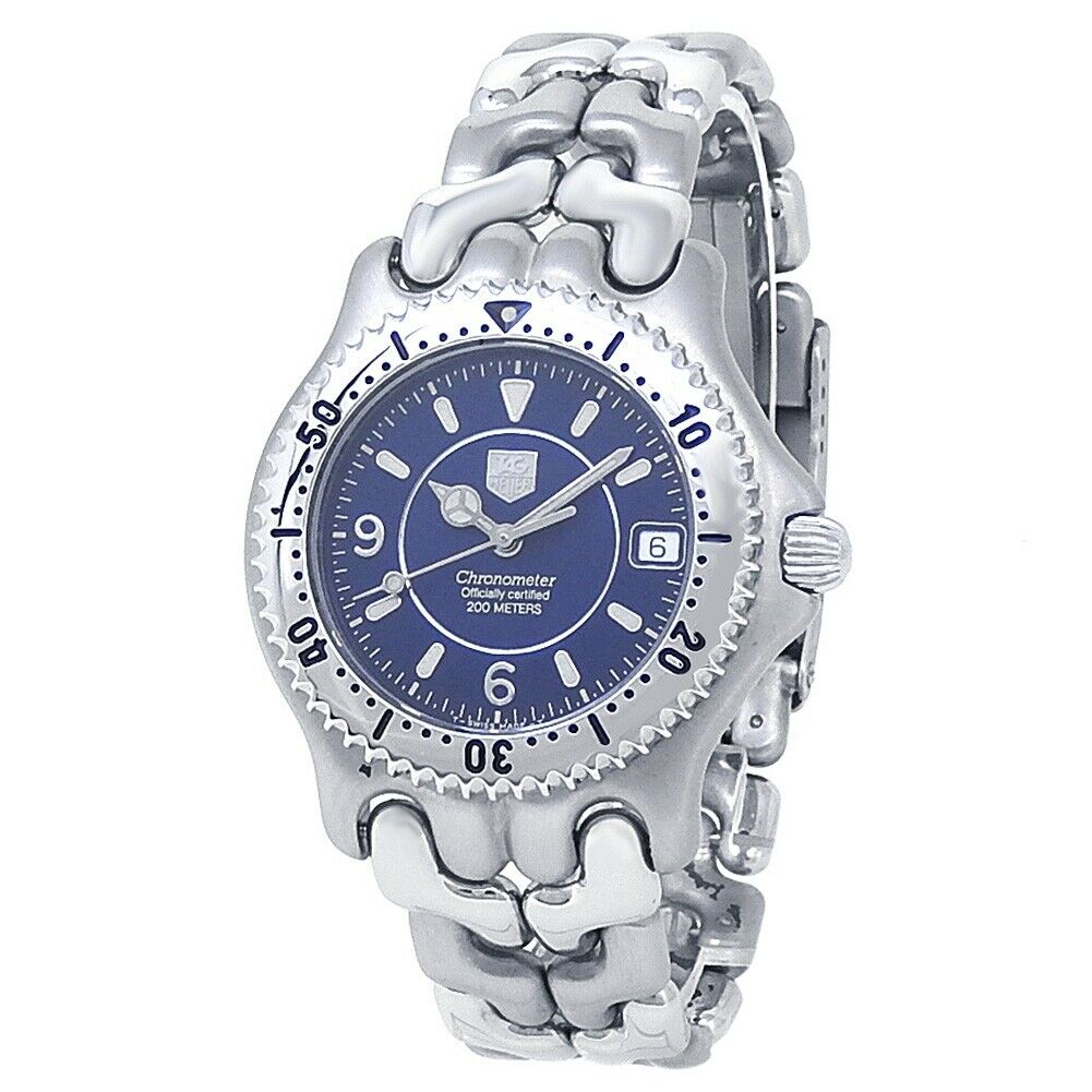 Tag Heuer Link Stainless Steel Automatic Blue Men's Watch
