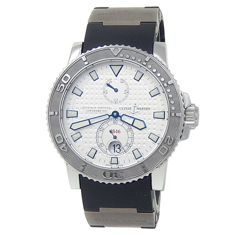 Ulysse Nardin Maxi Marine Diver Stainless Steel Auto Silver Men's Watch