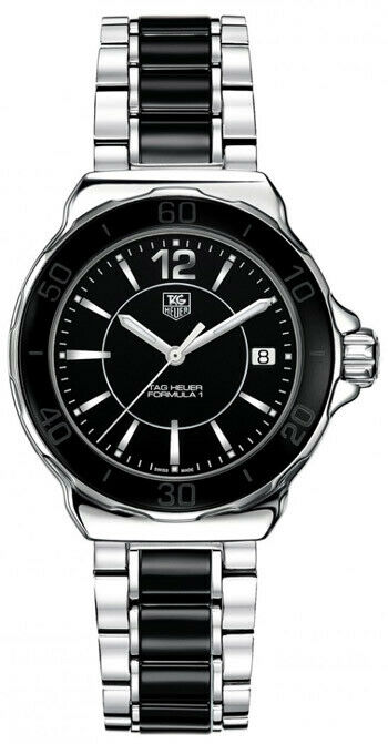 NEW TAG HEUER  FORMULA  BLACK CERAMIC LADIES SWISS QUARTZ WATCH