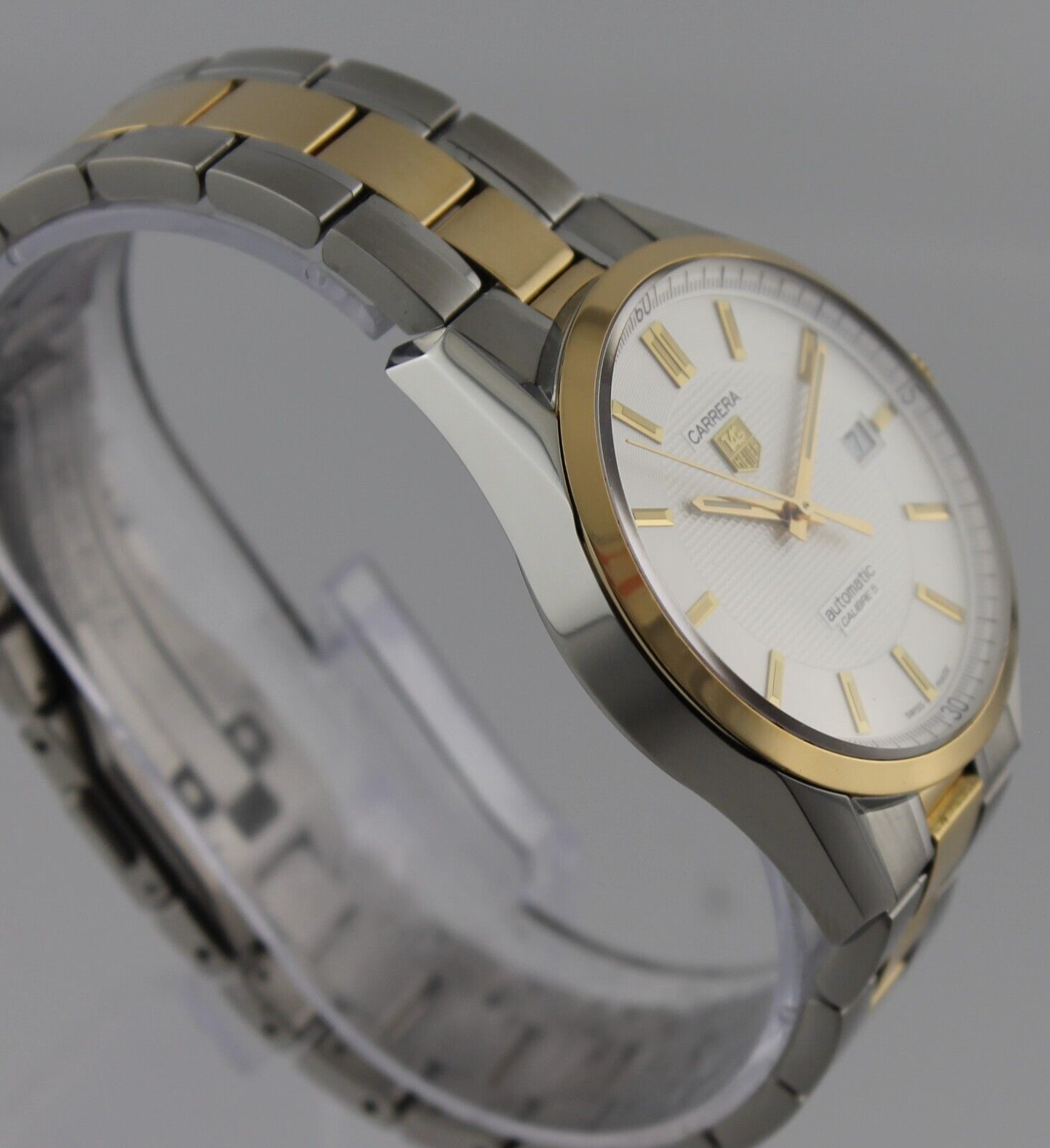 TAG HEUER CARRERA WV215A.BD0788 AUTOMATIC SOLID 18K GOLD MENS