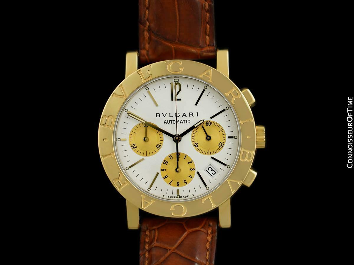 BVLGARI BVLGARI (Bulgari) Mens 18K Gold Watch - $24,995, Minty with Warranty