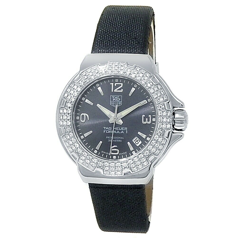 Tag Heuer Formula 1 Stainless Steel Quartz Grey Ladies Watch WAC1218.FC6222