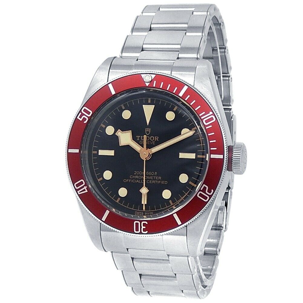 Tudor Heritage Black Bay Stainless Steel Automatic Red Black Men's Watch