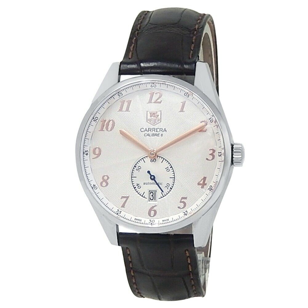 Tag Heuer Carrera Heritage Stainless Steel Auto Silver Mens Watch